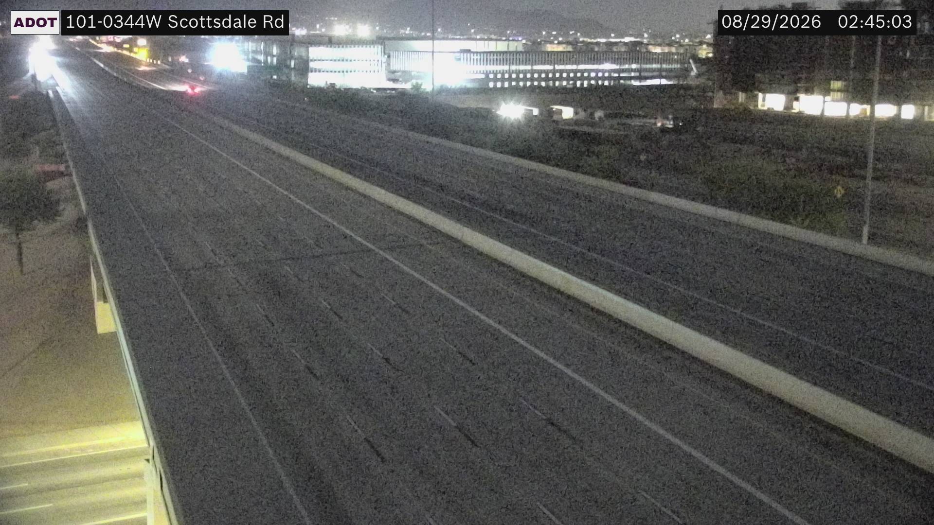 SR-101 @Scottsdale Rd live camera view