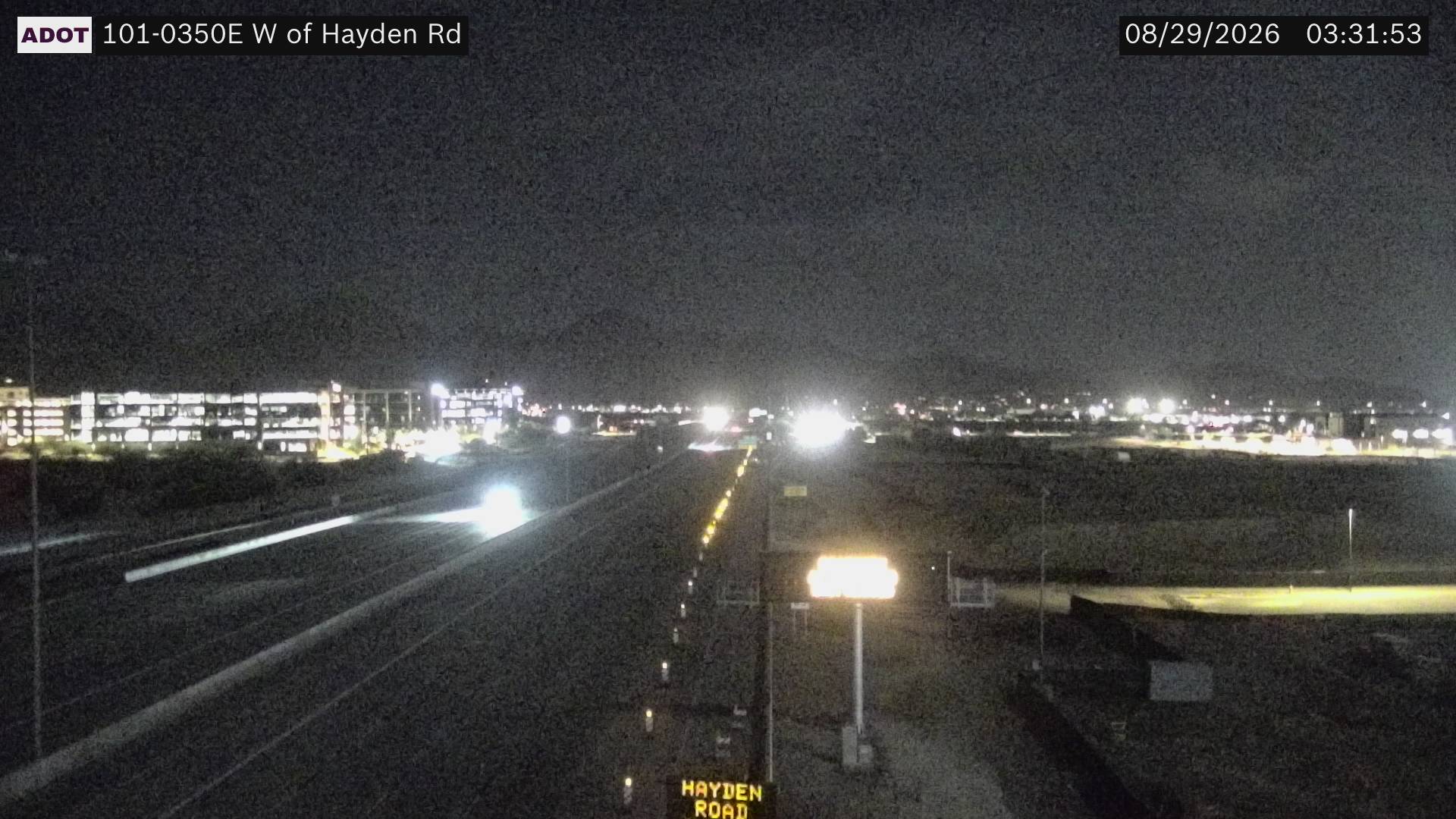 SR-101 @W of Hayden Rd live camera view
