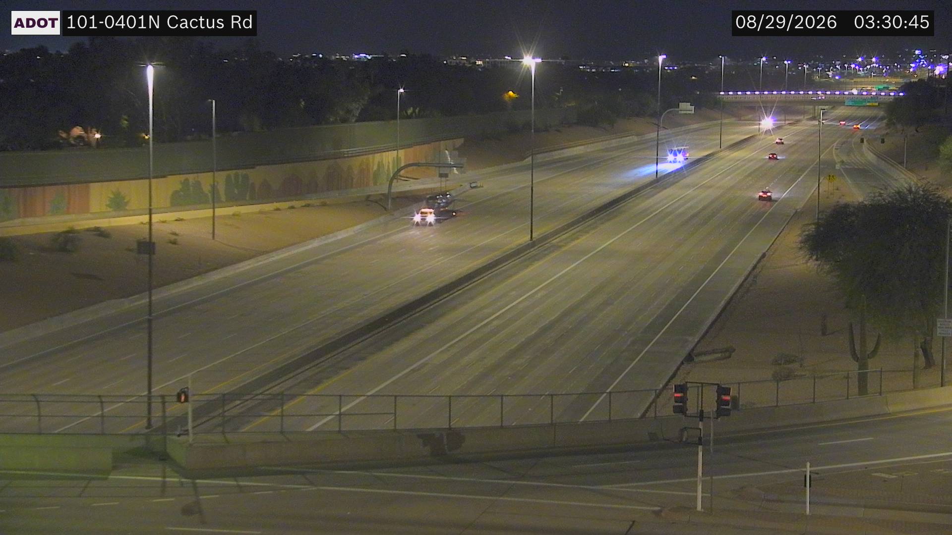 SR-101 @Cactus Rd live camera view