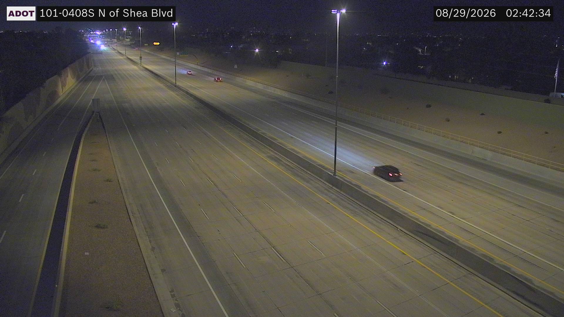 SR-101 @N of Shea Blvd live camera view