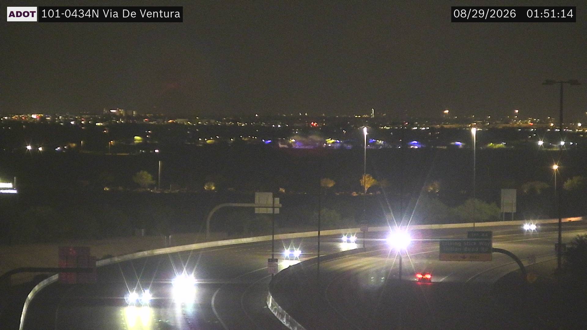 SR-101 @Via de Ventura live camera view