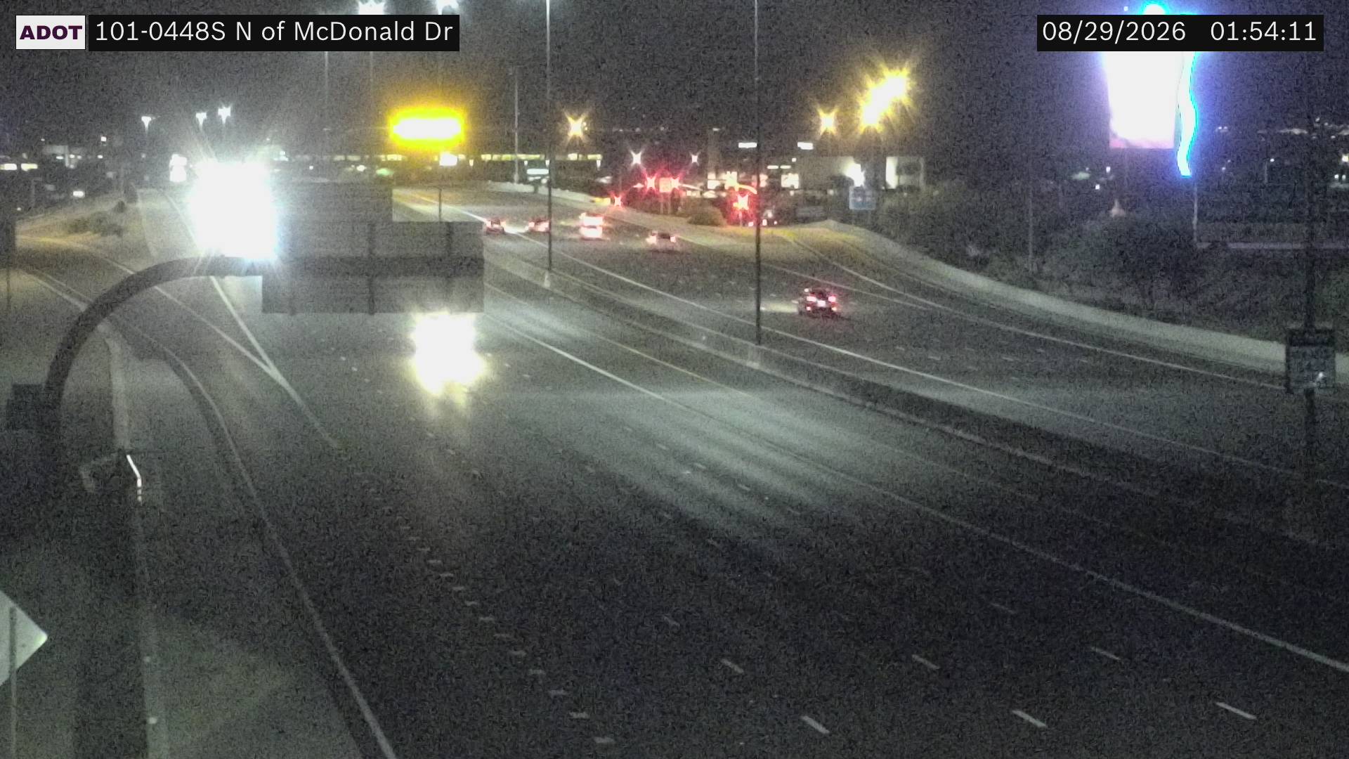SR-101 @N of McDonald Dr live camera view