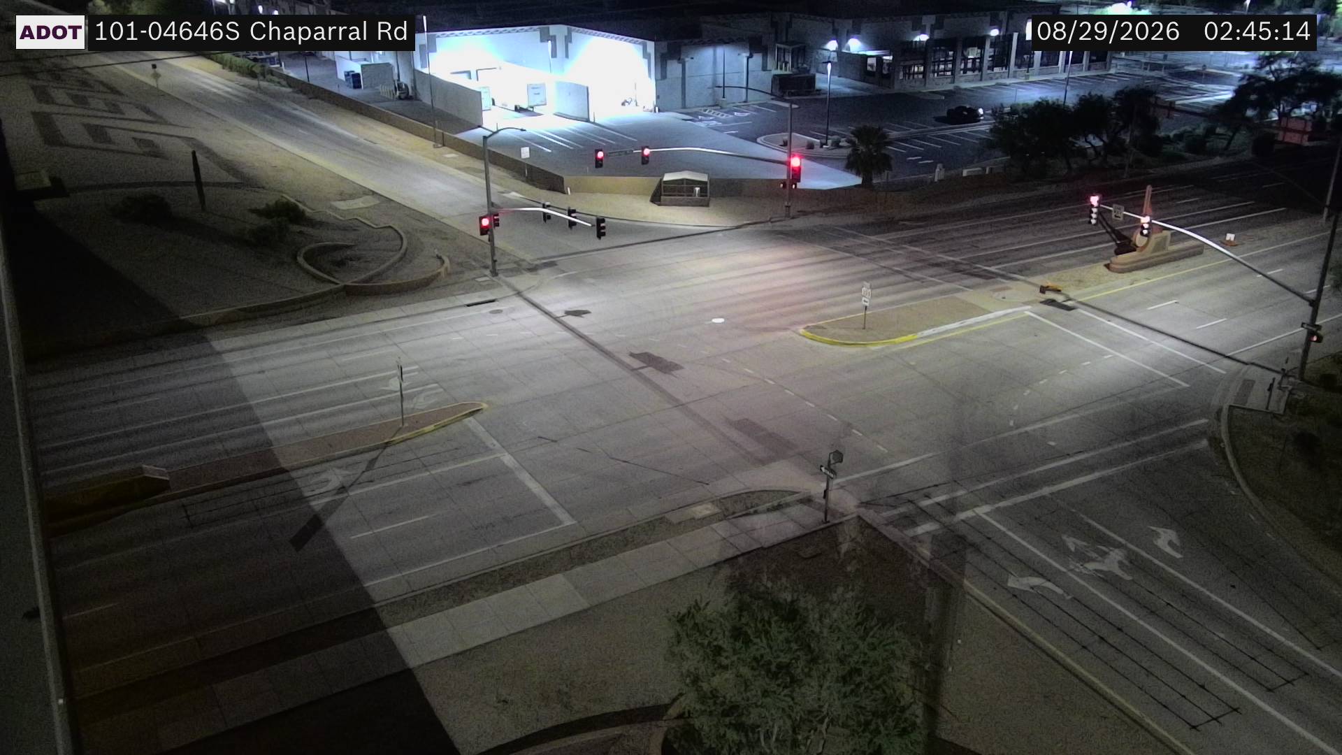 SR-101 @Chaparral Rd live camera view