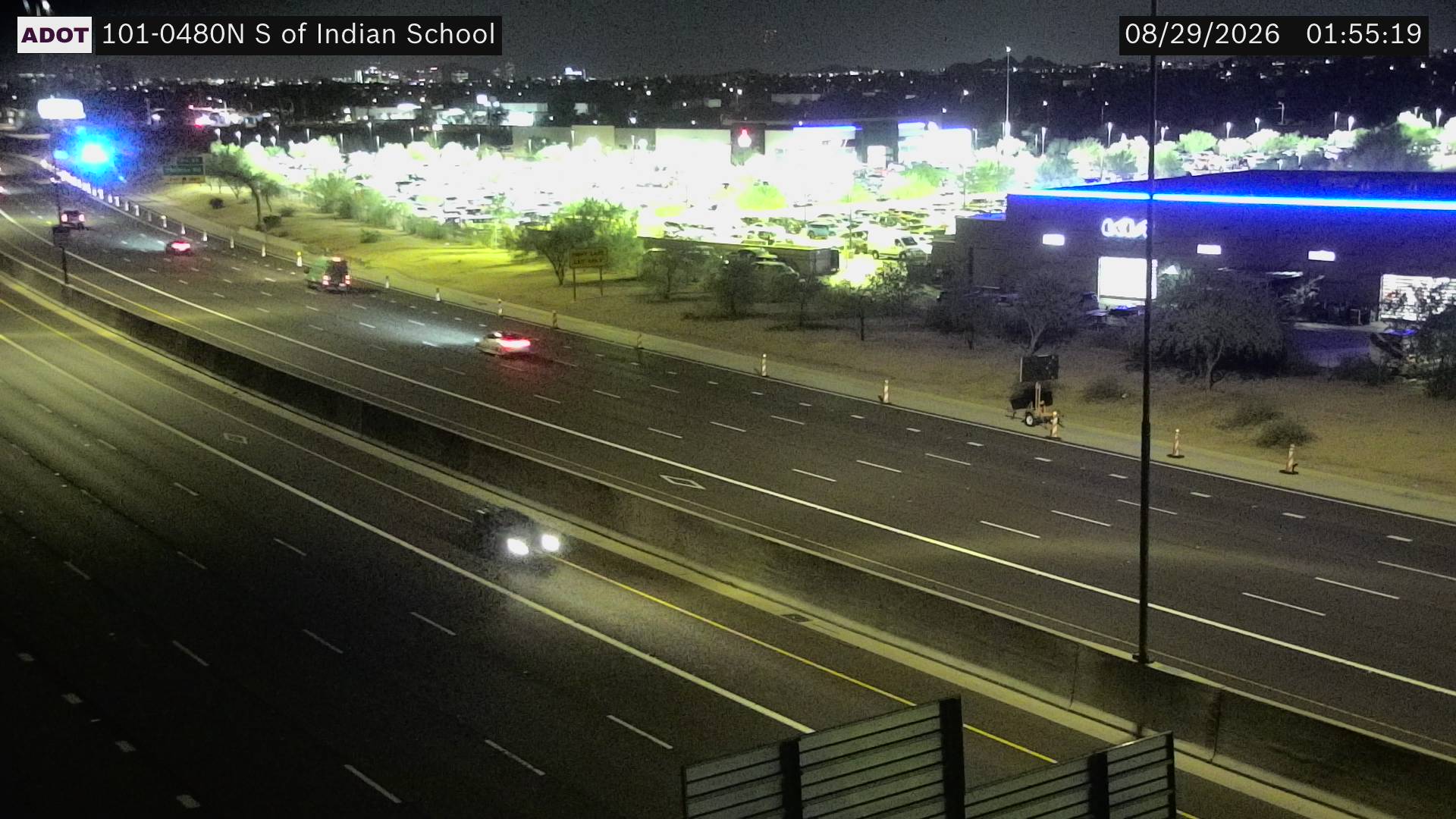 SR-101 @S of Indian School live camera view