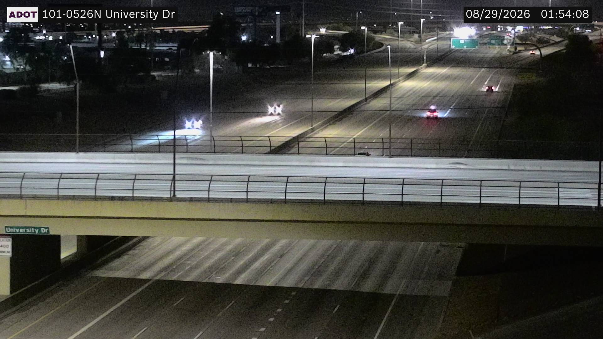 SR-101 @University Dr live camera view