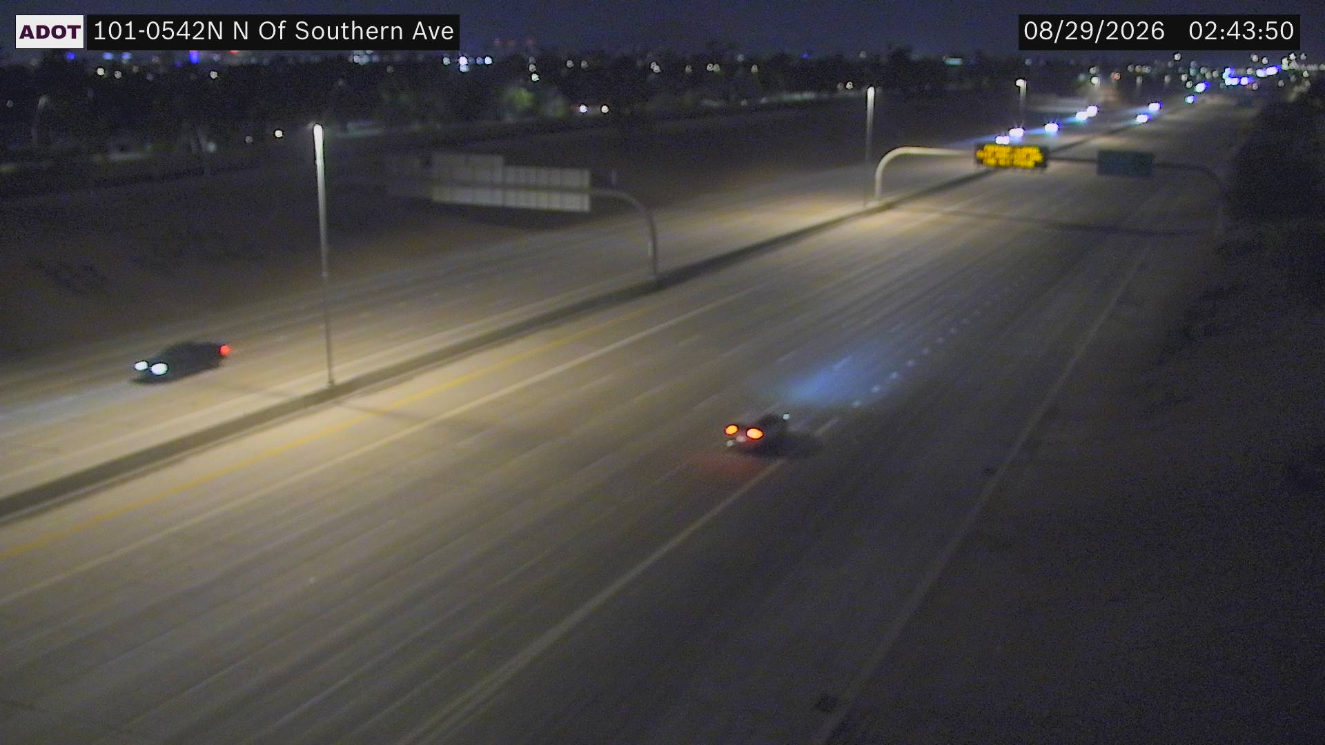 SR-101 @N of Southern Ave live camera view