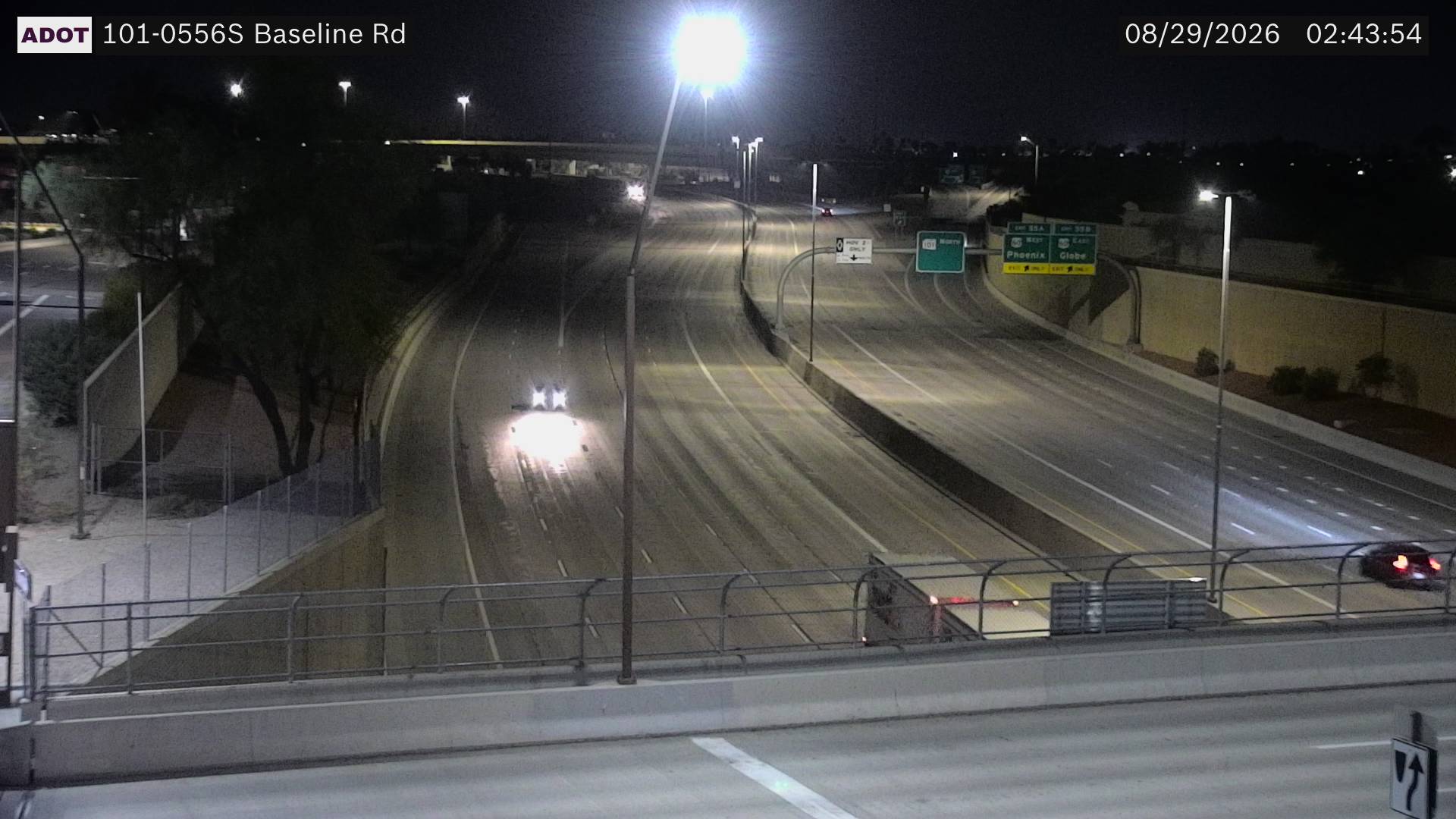 SR-101 @Baseline Rd live camera view
