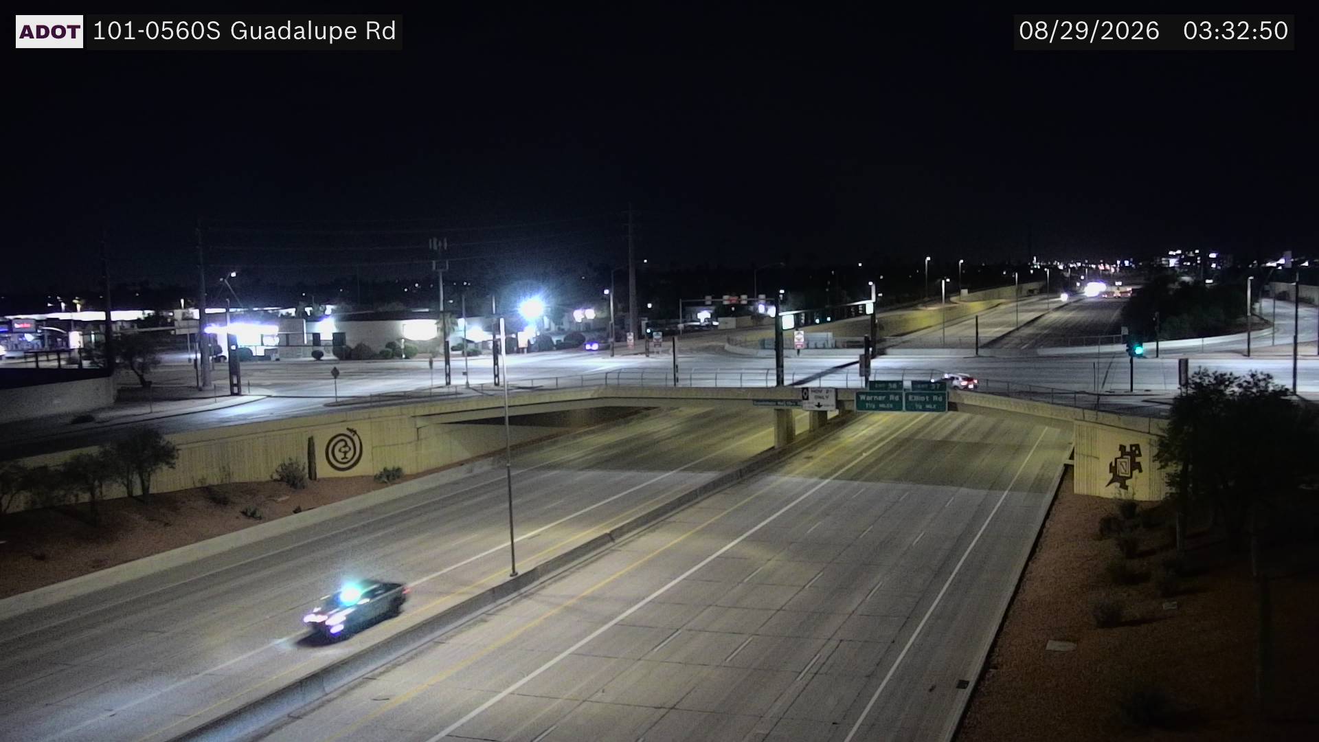 SR-101 @Guadalupe Rd live camera view