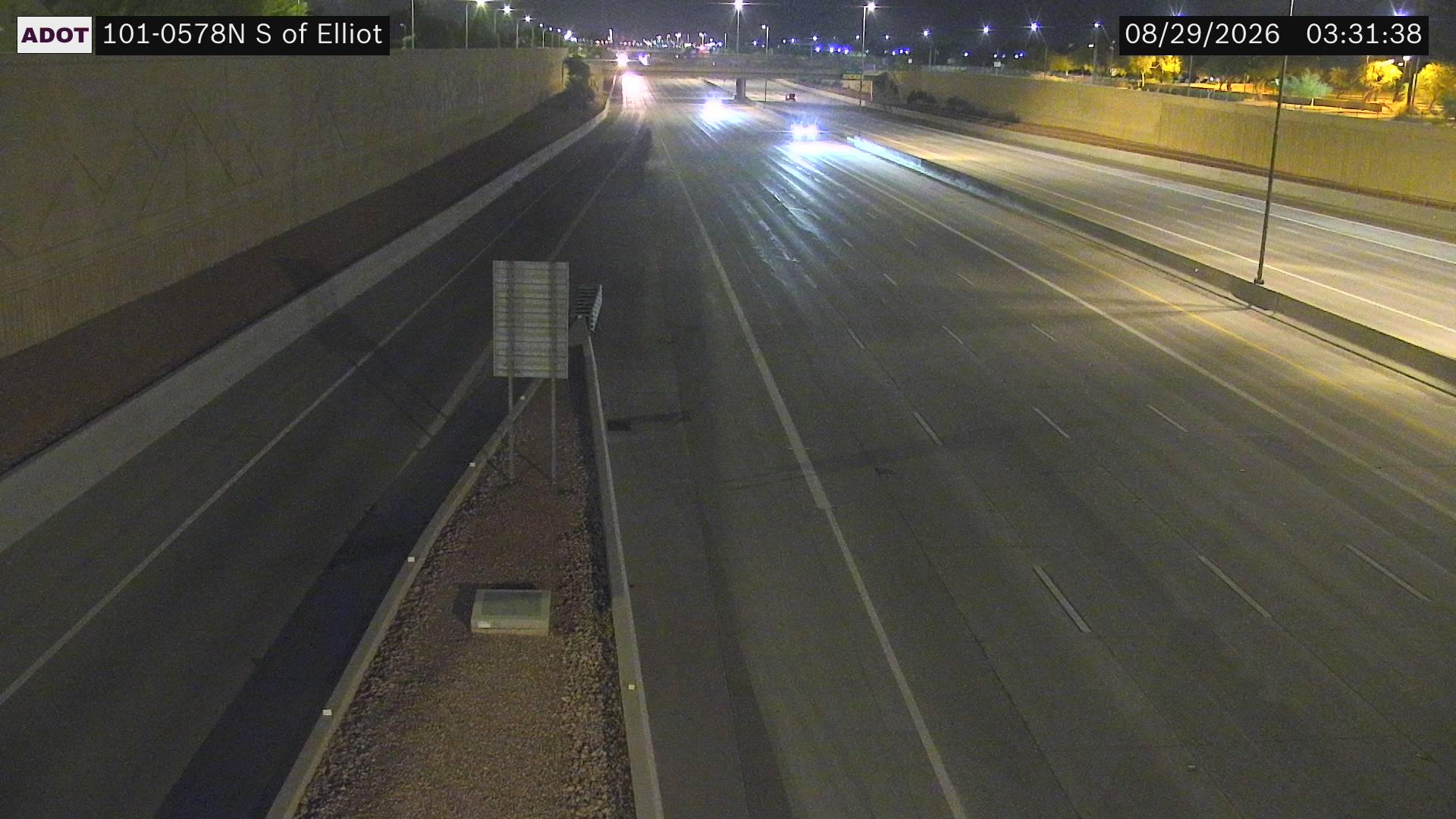 SR-101 @S of Elliot live camera view