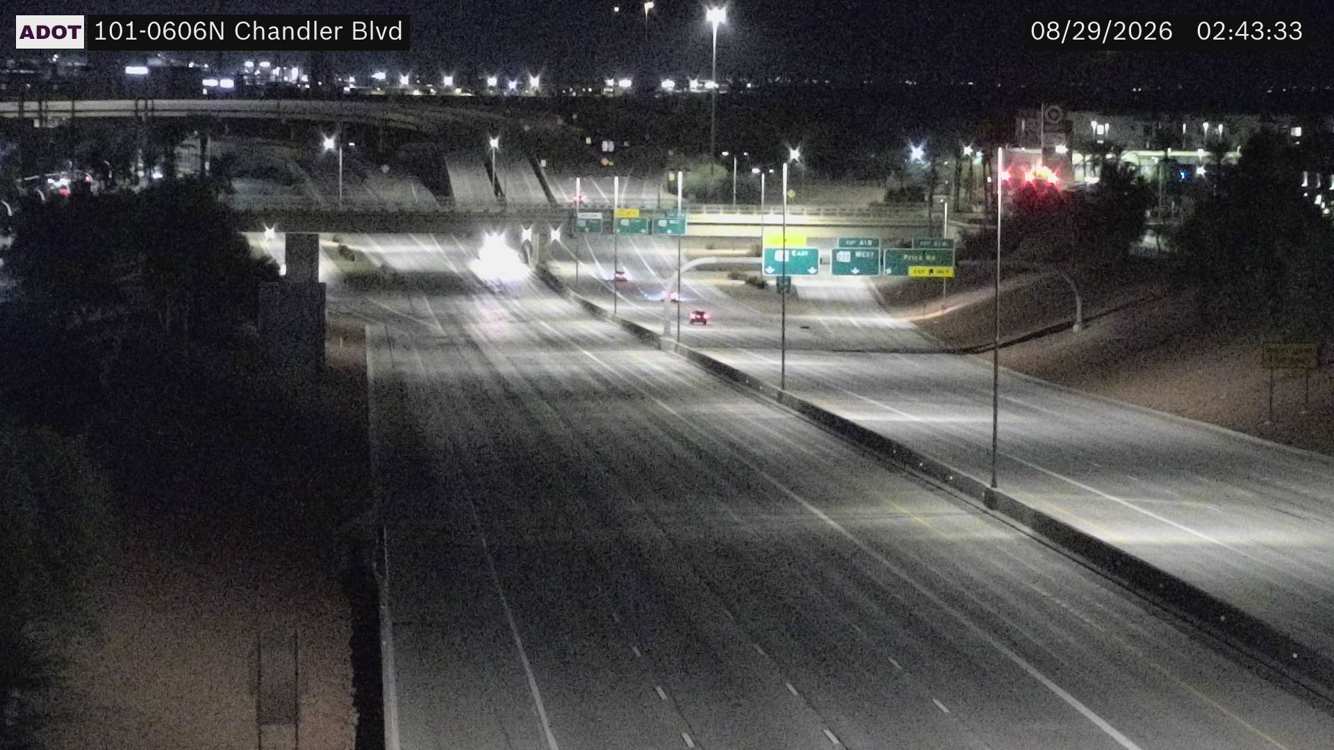 SR-101 @Chandler Blvd live camera view