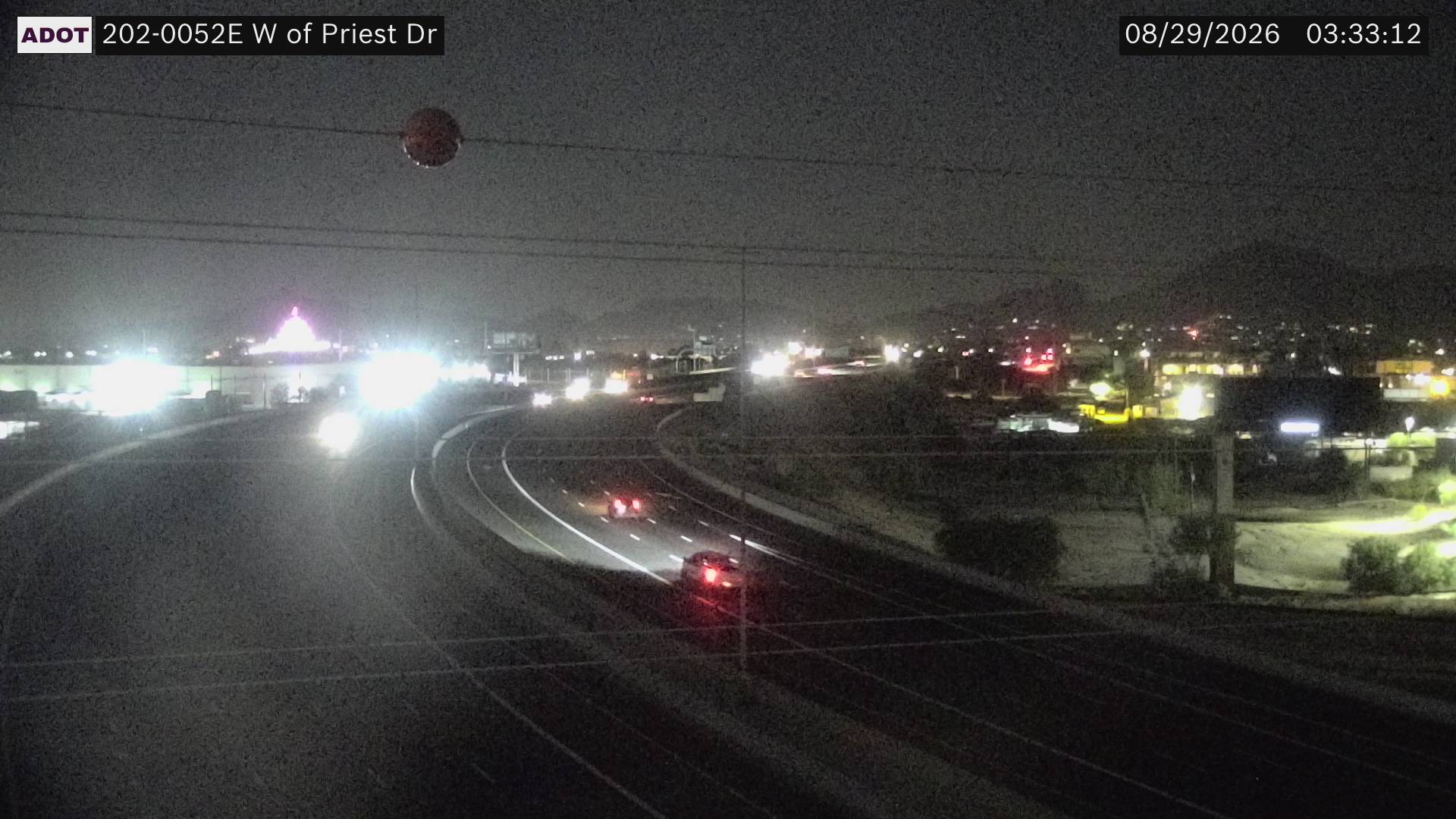 SR-202 @W of Priest Dr live camera view