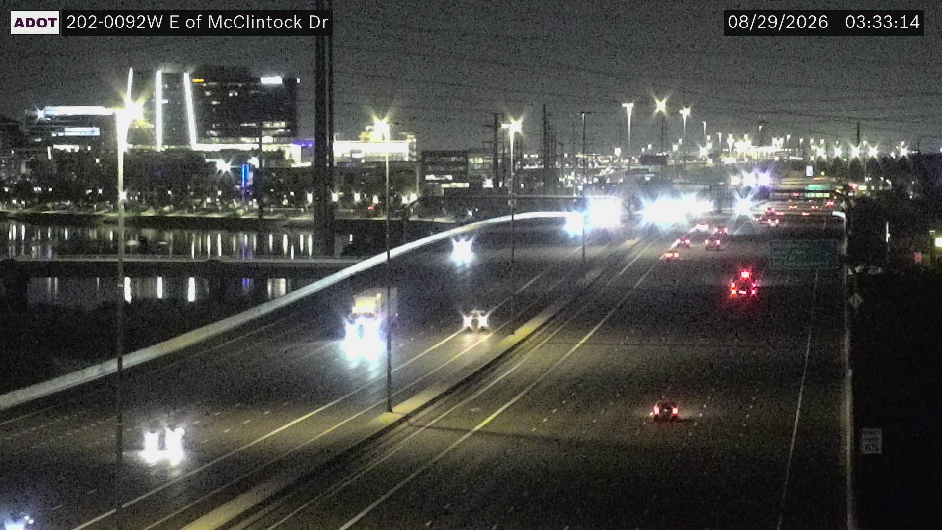 SR-202 @E of McClintock Dr live camera view