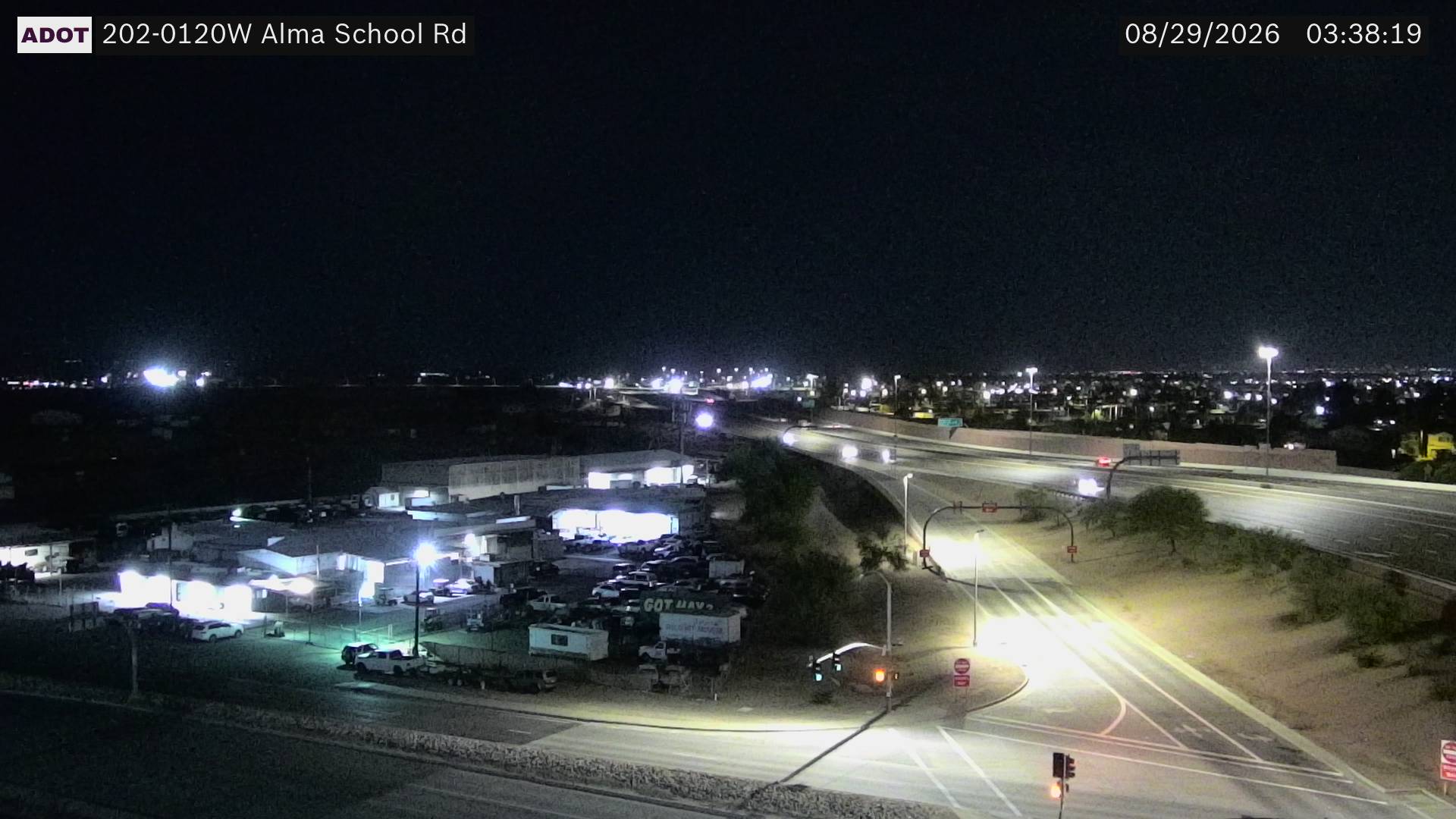 SR-202 @Alma School Rd live camera view