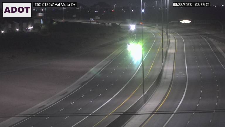 SR-202 @Val Vista Dr live camera view
