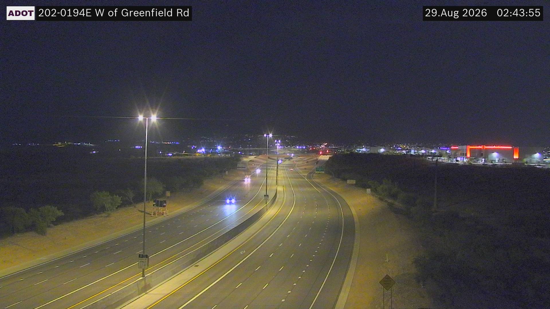 SR-202 @W of Greenfield Rd live camera view