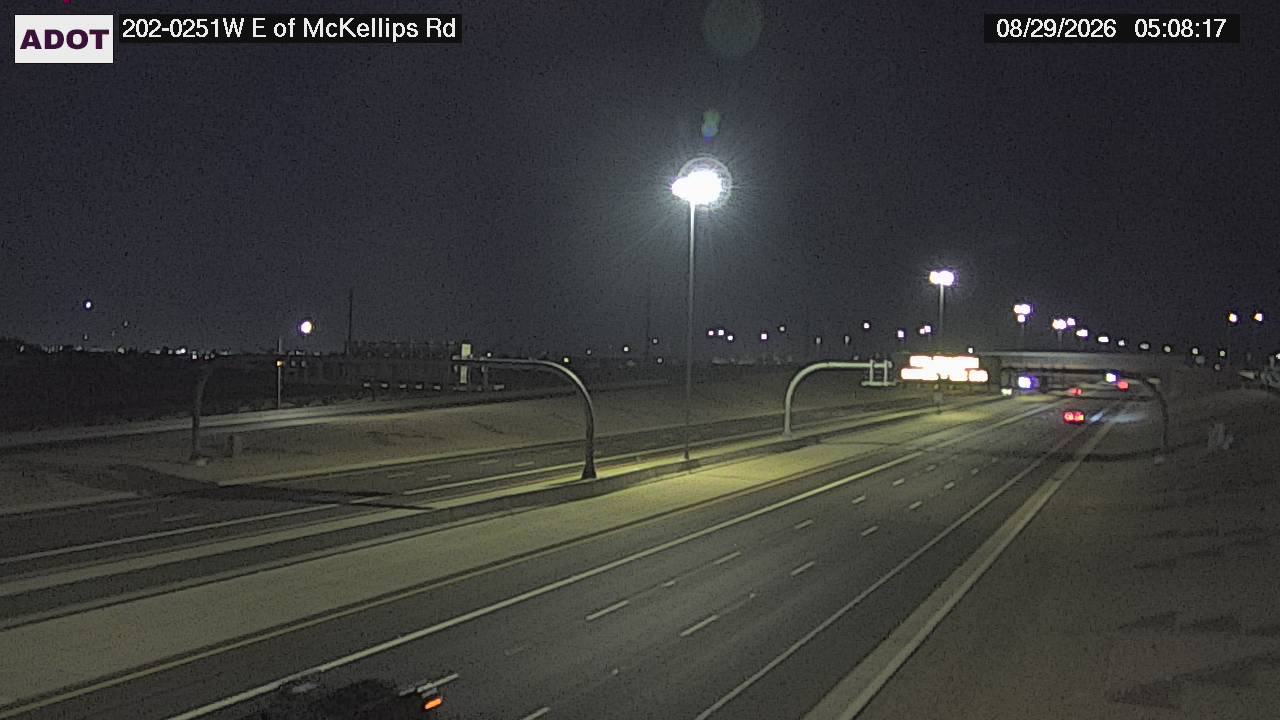 SR-202 @E of McKellips Rd live camera view