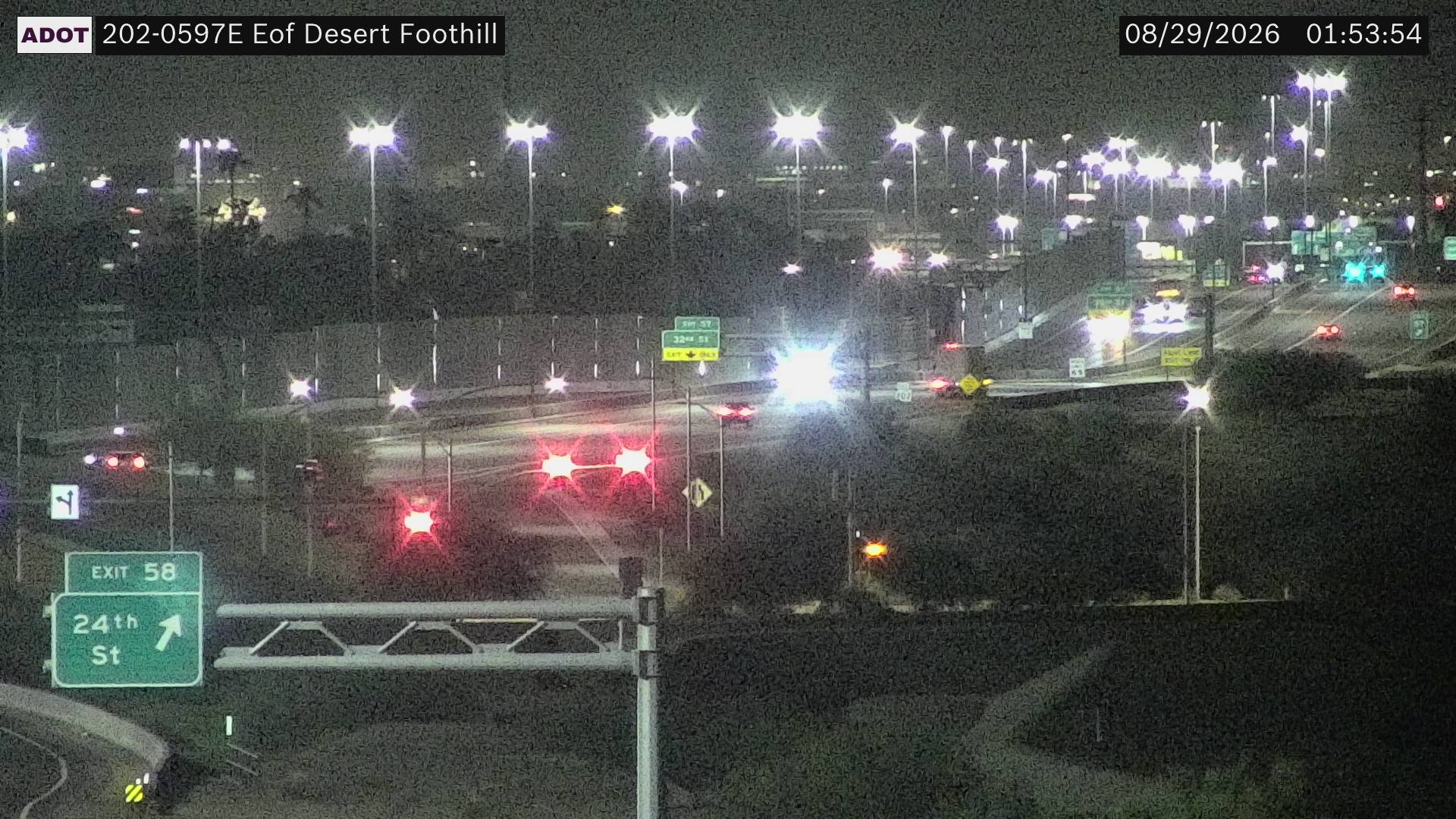 SR-202 @E of Desert Foothills live camera view
