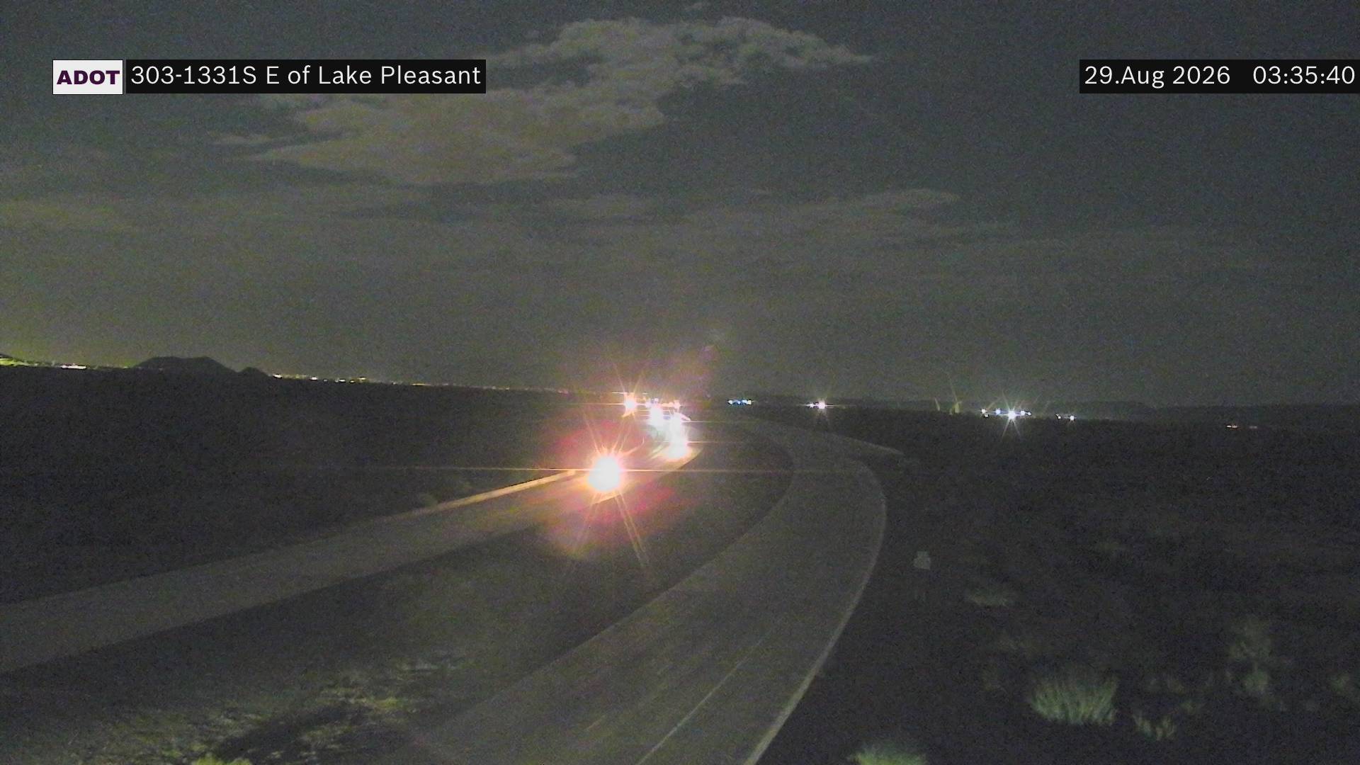 SR-303 @E of Lake Pleasant live camera view