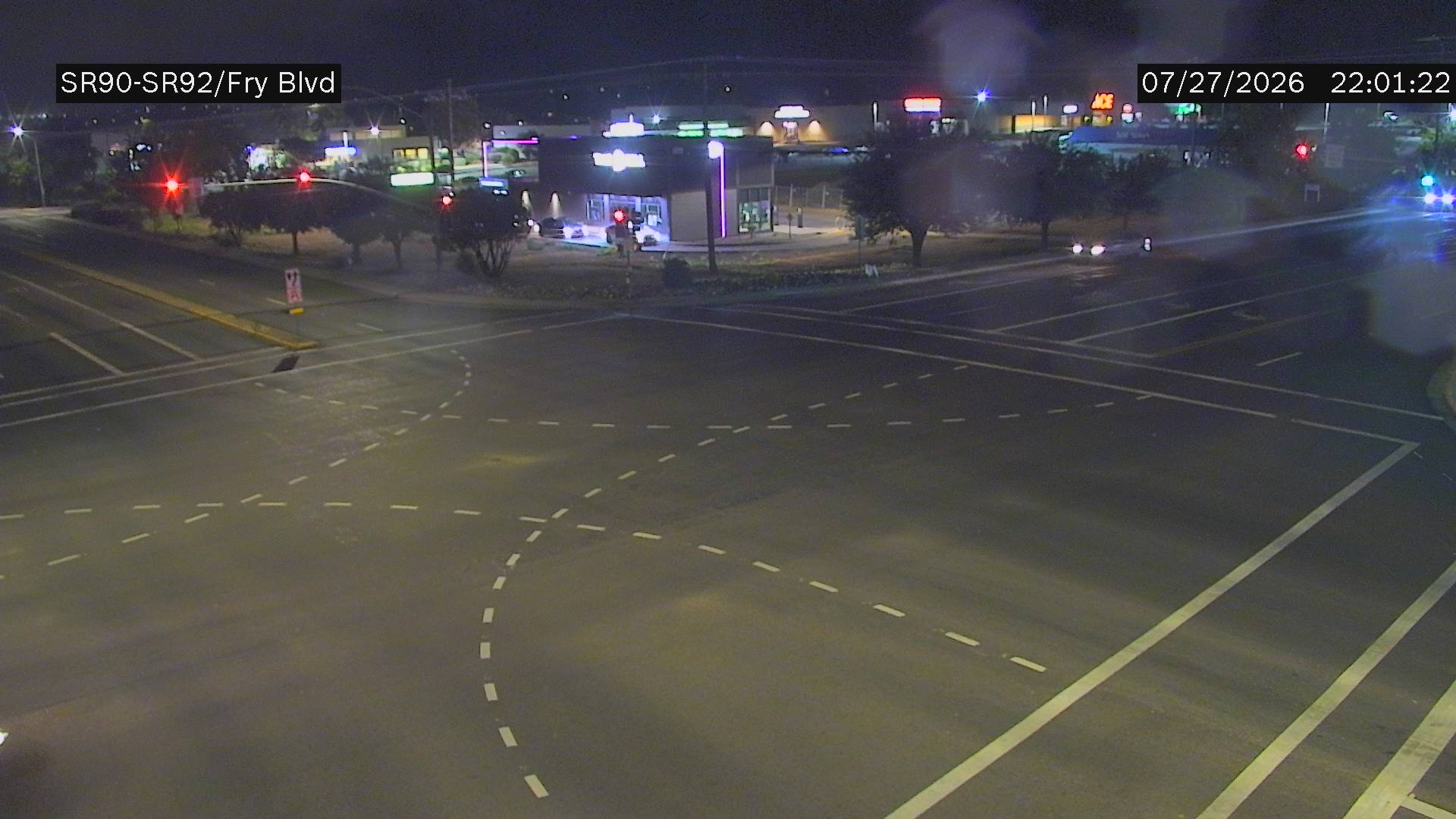 SR-92 @SR-90/Fry Blvd. live camera view