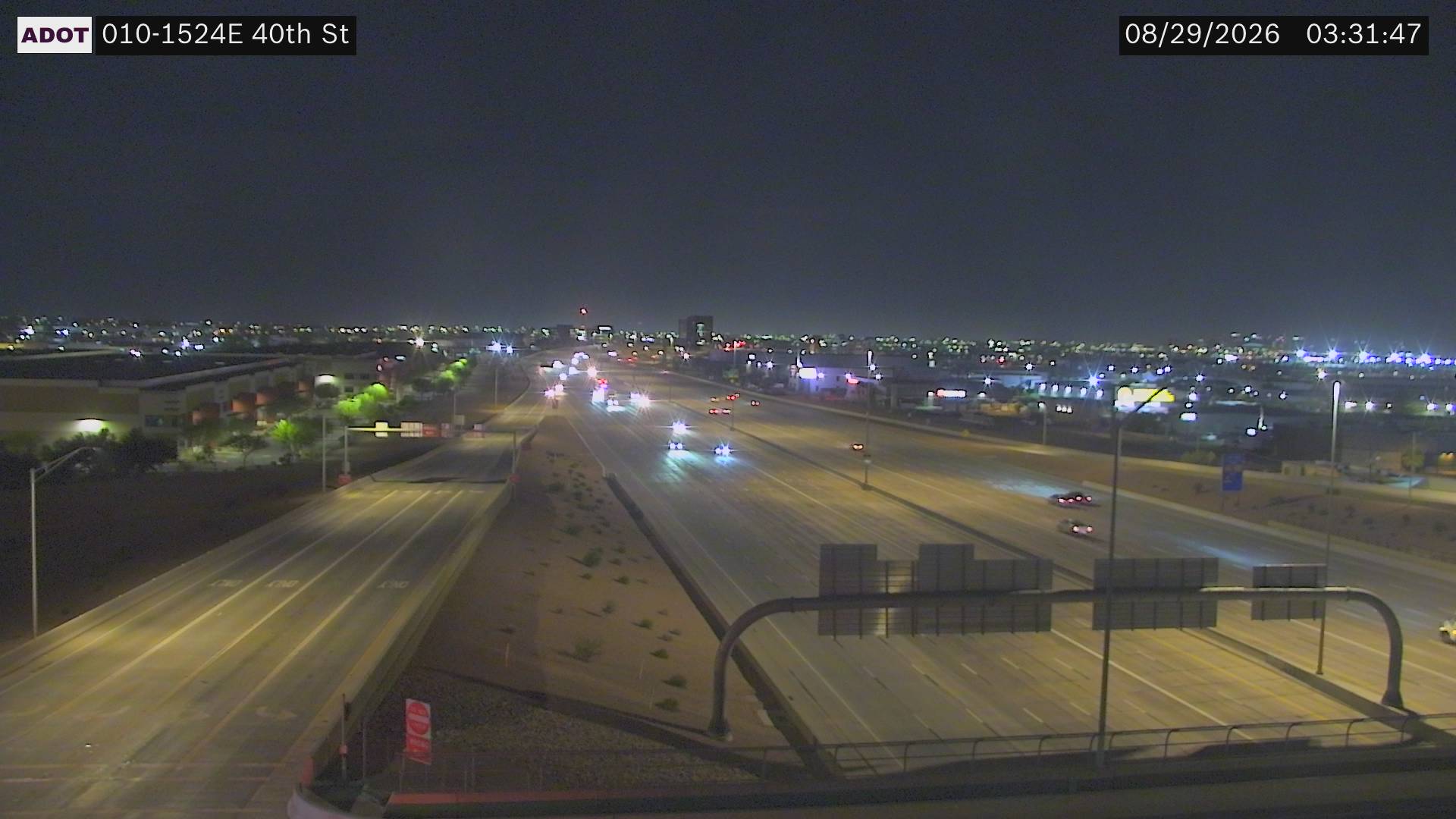 I-10 @40th Street live camera view
