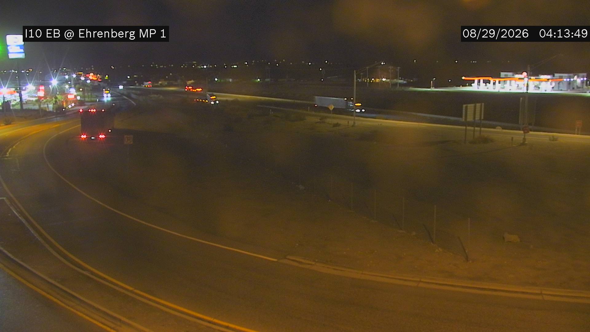 I-10 @California Border live camera view
