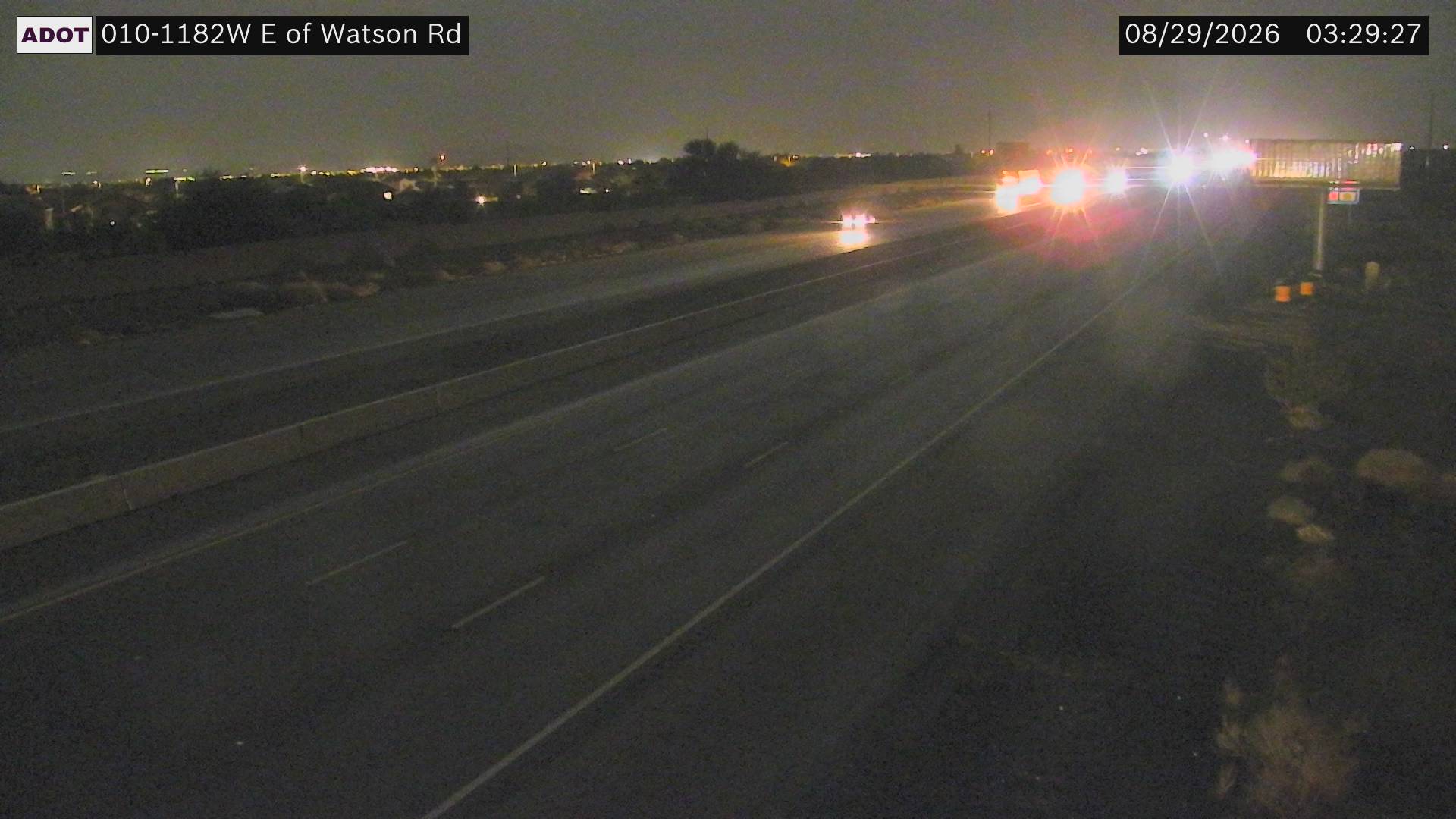 I-10 @E of Watson Rd live camera view