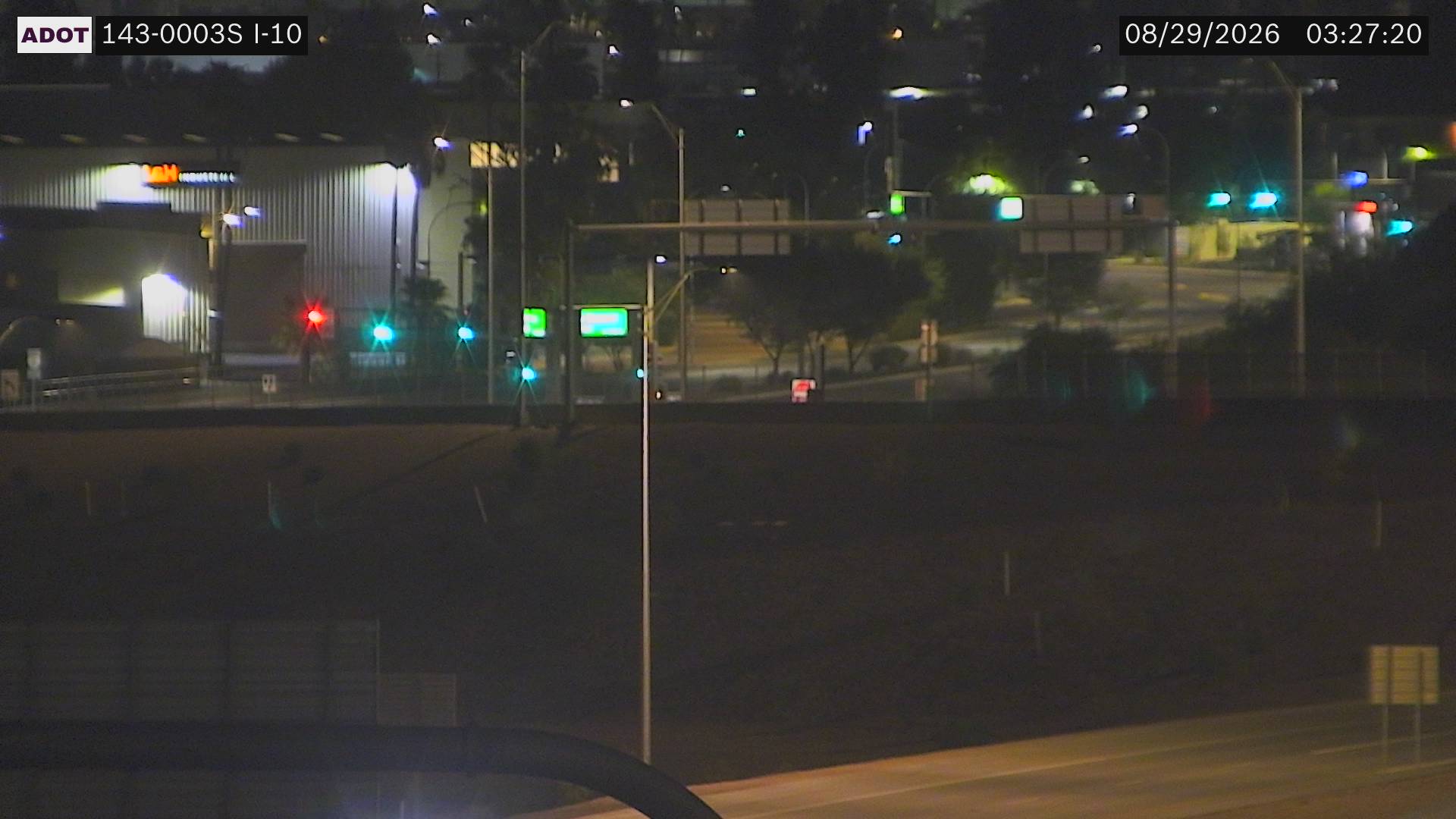I-10 @SR-143 HOV live camera view