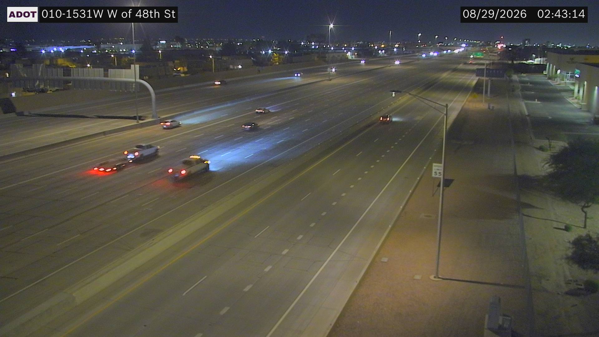 I-10 @W of 48th Street live camera view