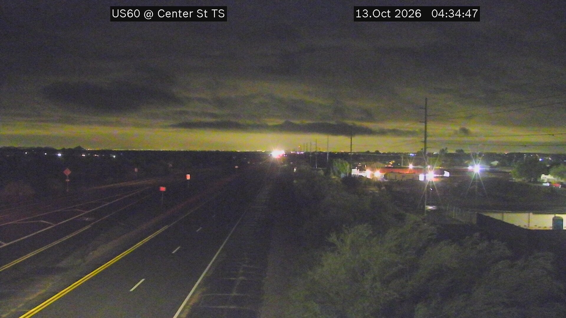 US-60 @Center Street live camera view