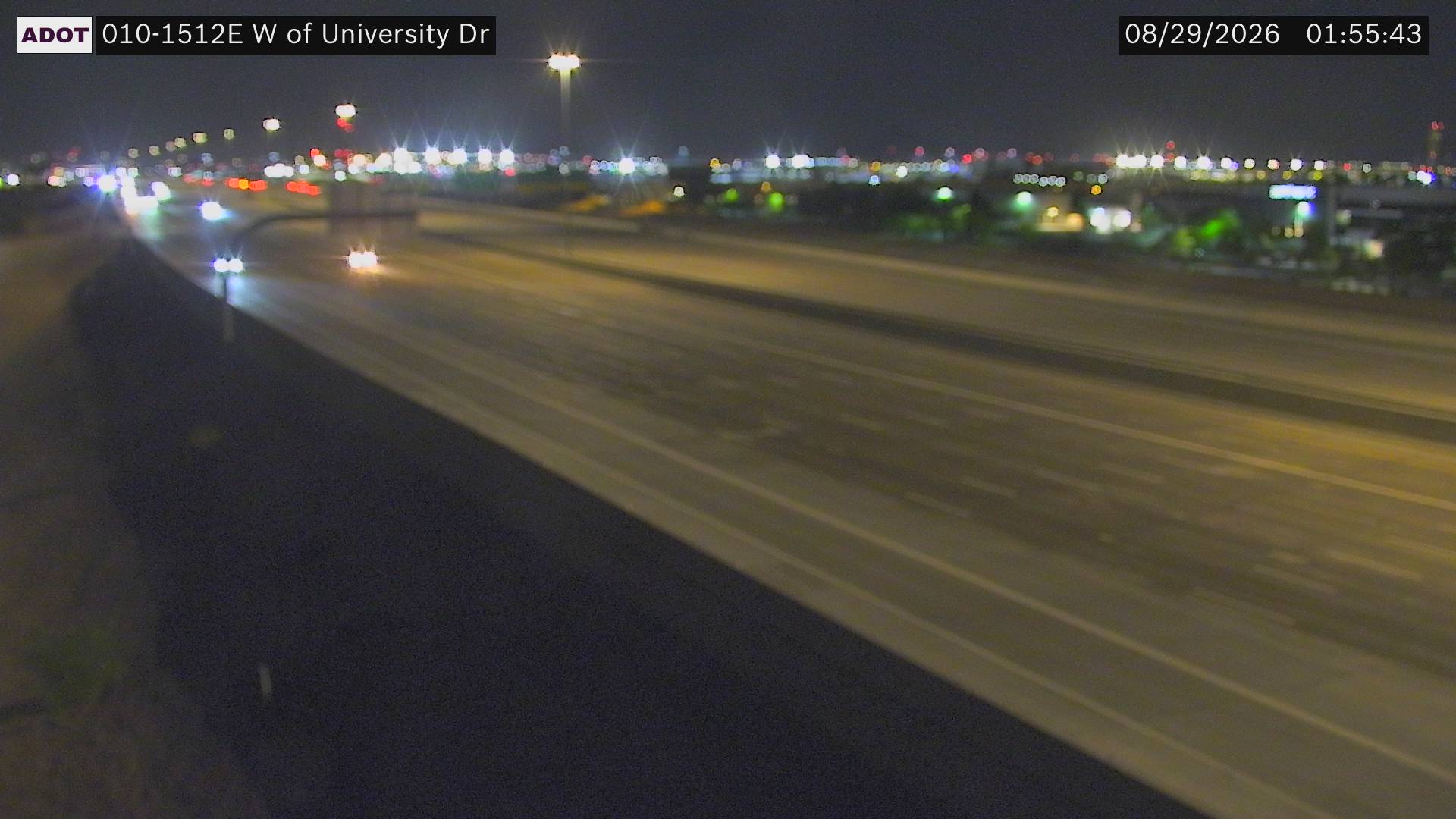 I-10 @W of University Dr live camera view