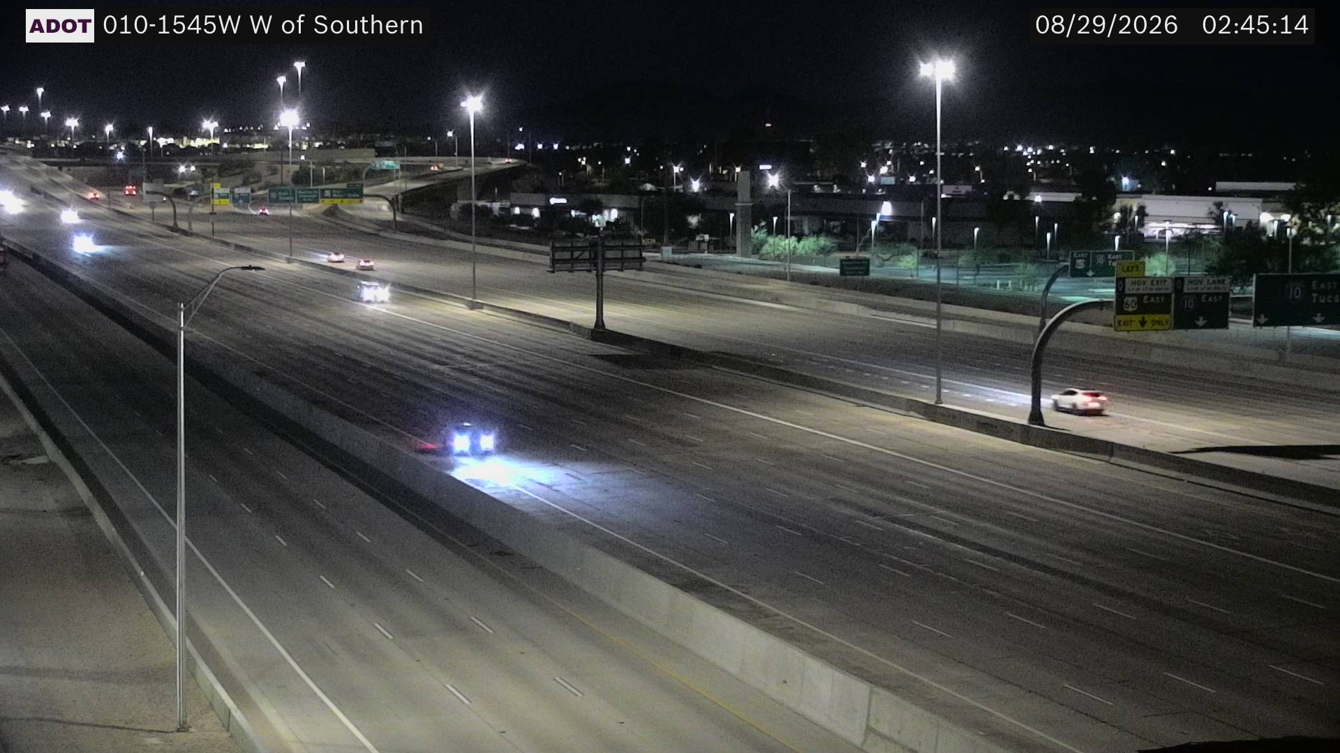 I-10 @W of Southern live camera view
