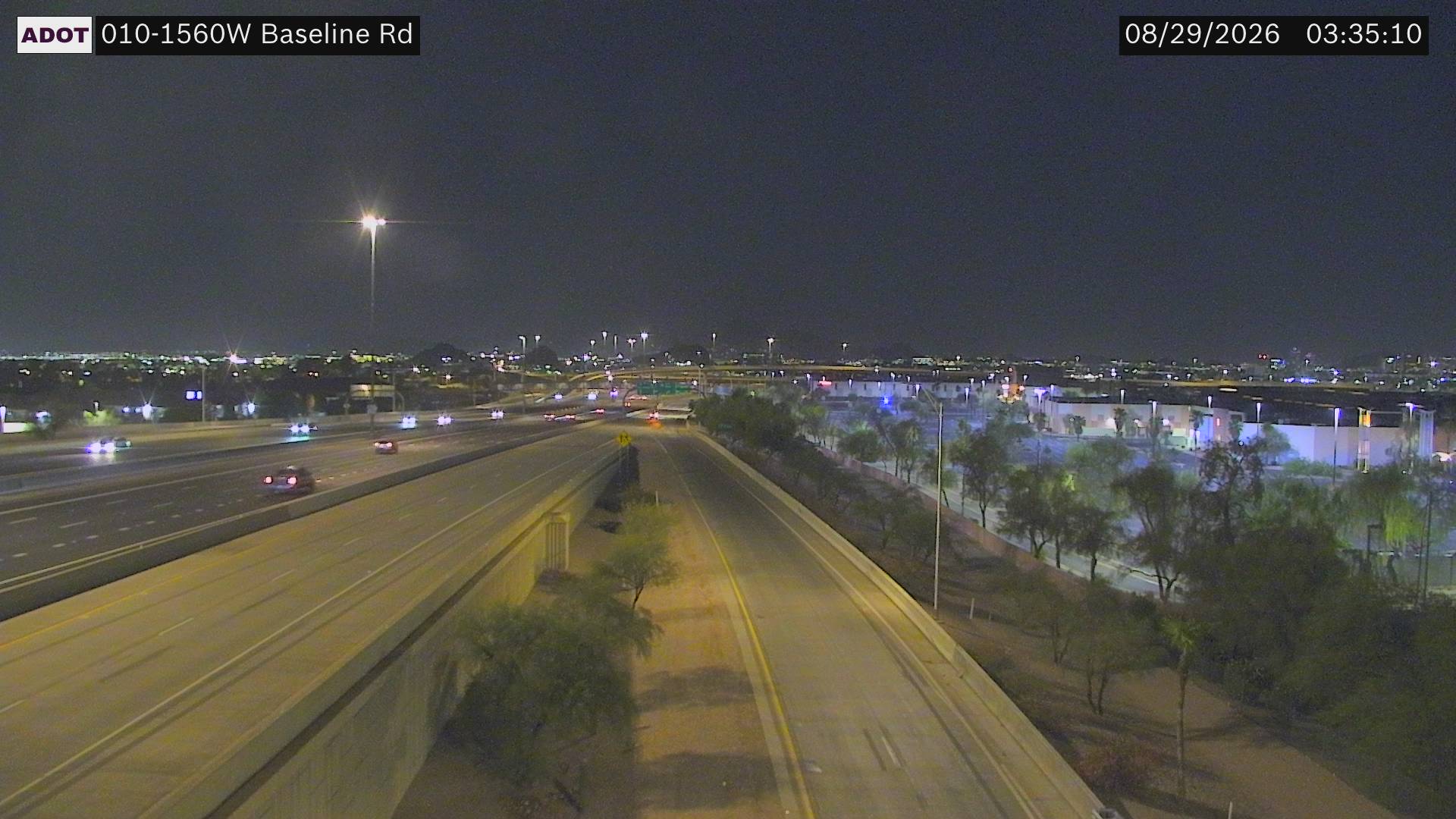 I-10 @Baseline Rd live camera view