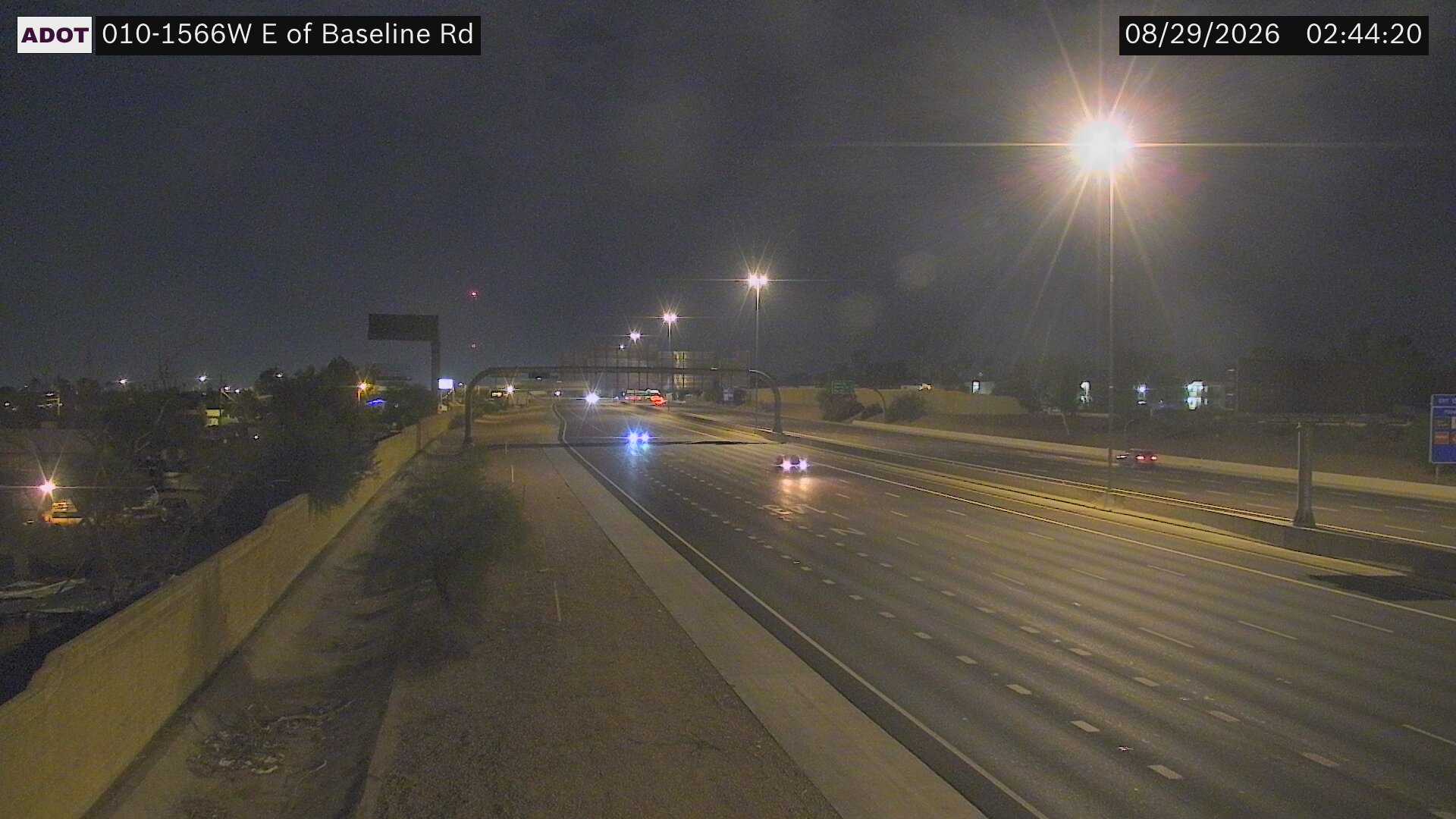 I-10 @E of Baseline Rd live camera view