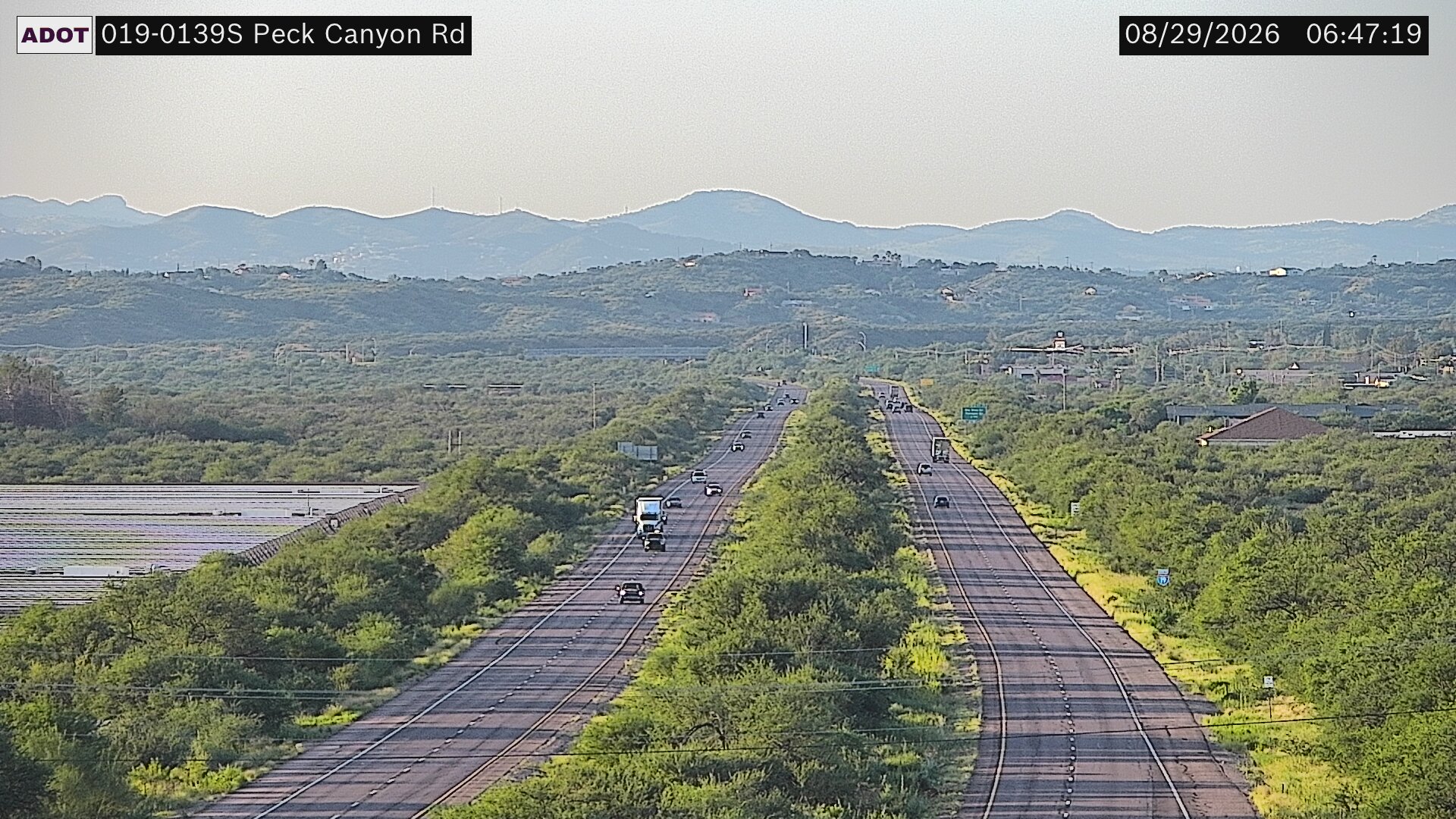 I-19 @Peck Canyon Rd live camera view