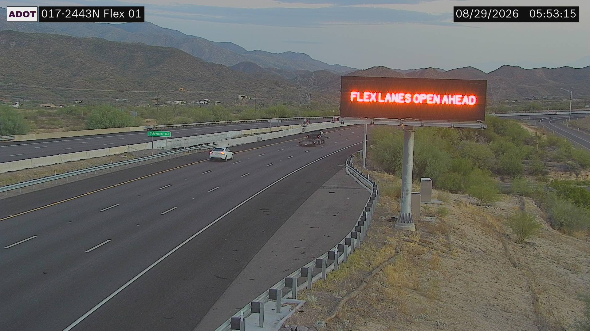 I-17 @Black Canyon City live camera view