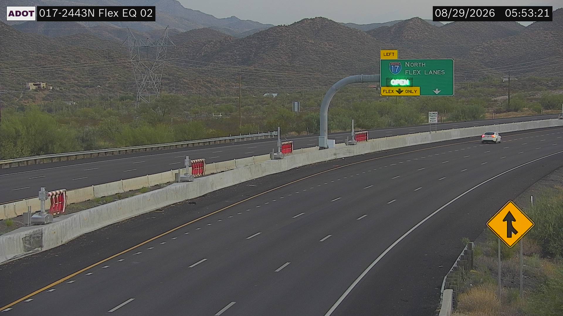 I-17 @Black Canyon City live camera view