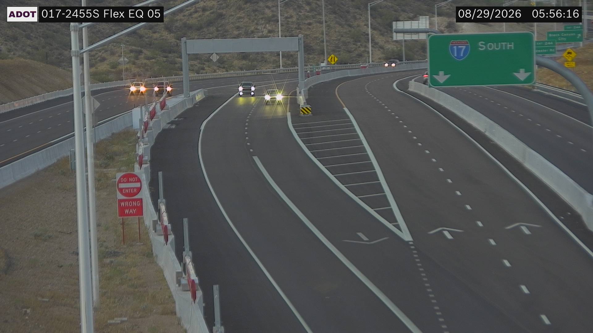 I-17 @Black Canyon City live camera view