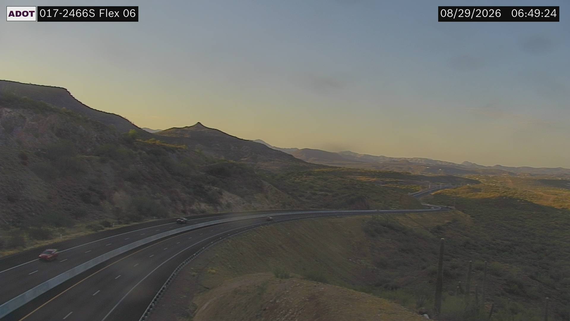 I-17 @Black Canyon City live camera view