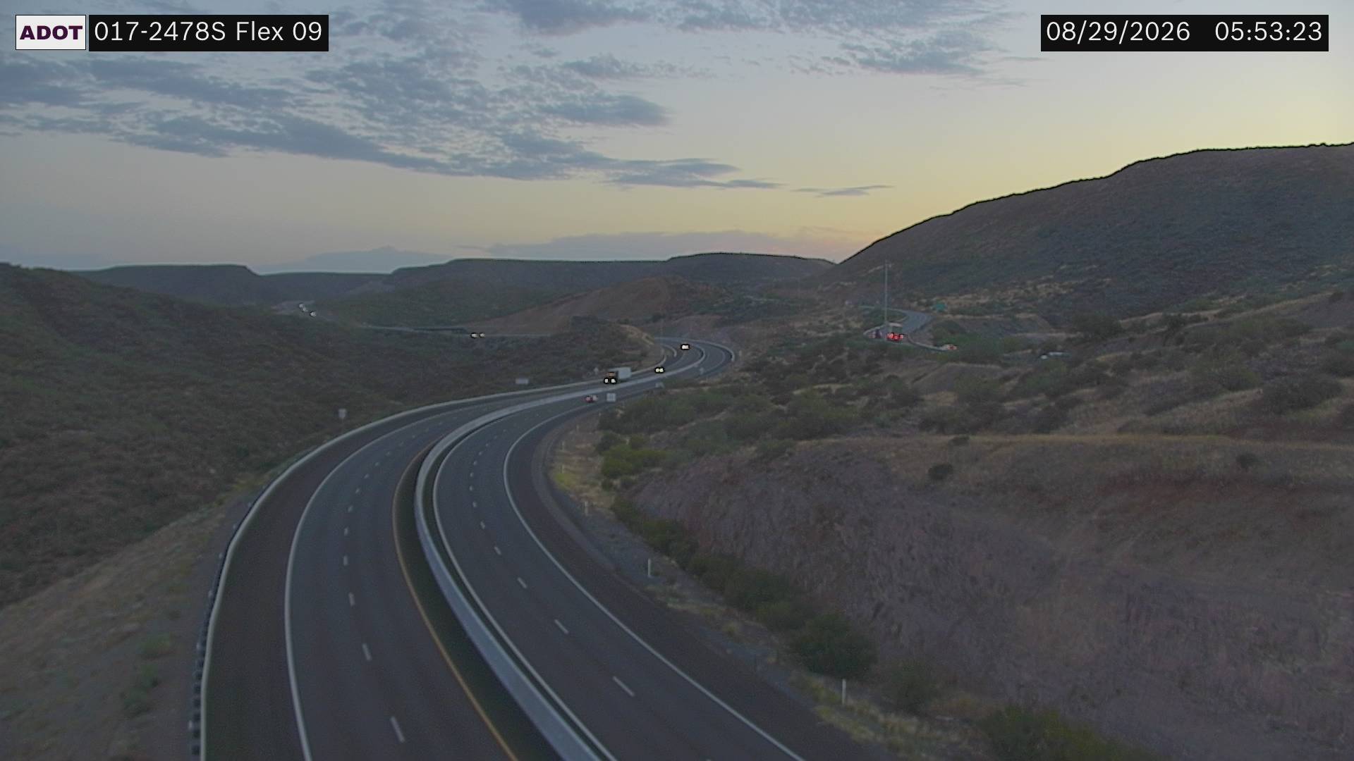 I-17 @Black Canyon City live camera view