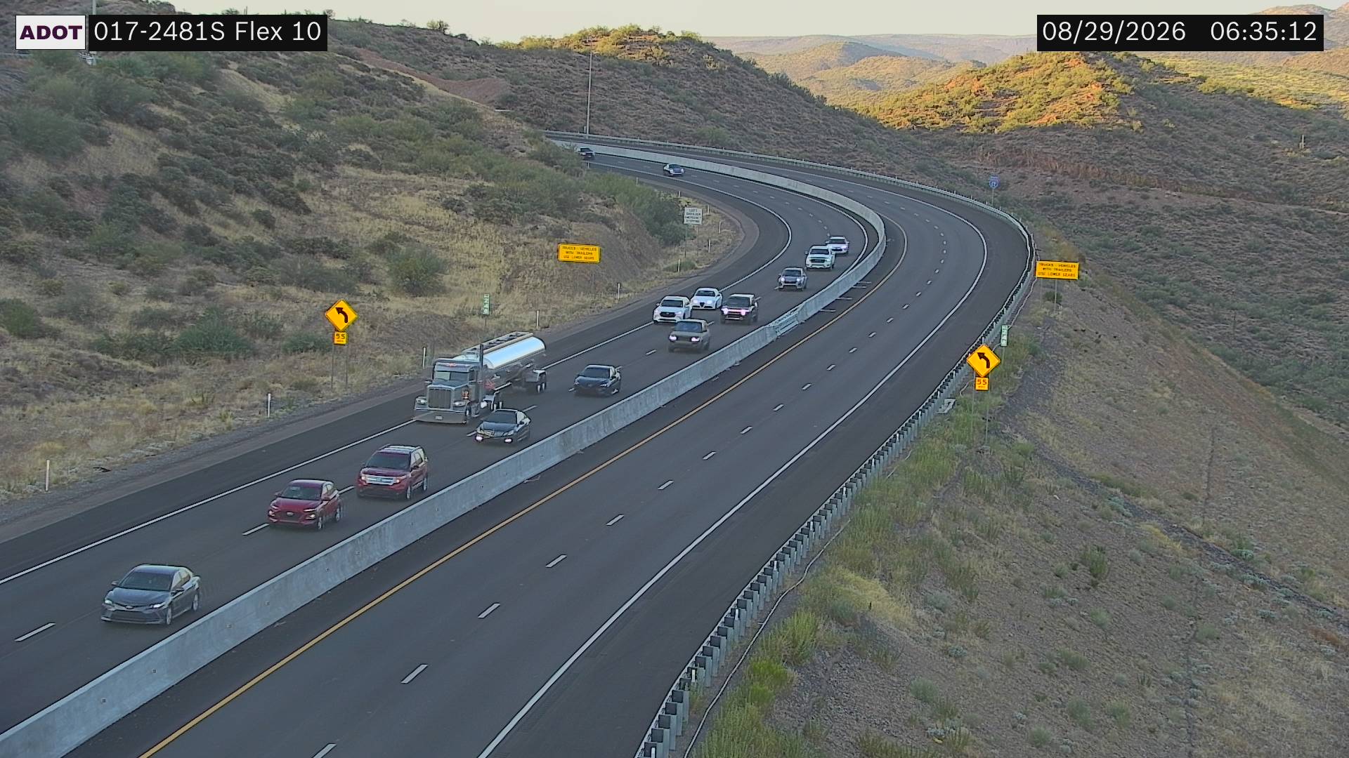 I-17 @Black Canyon City live camera view