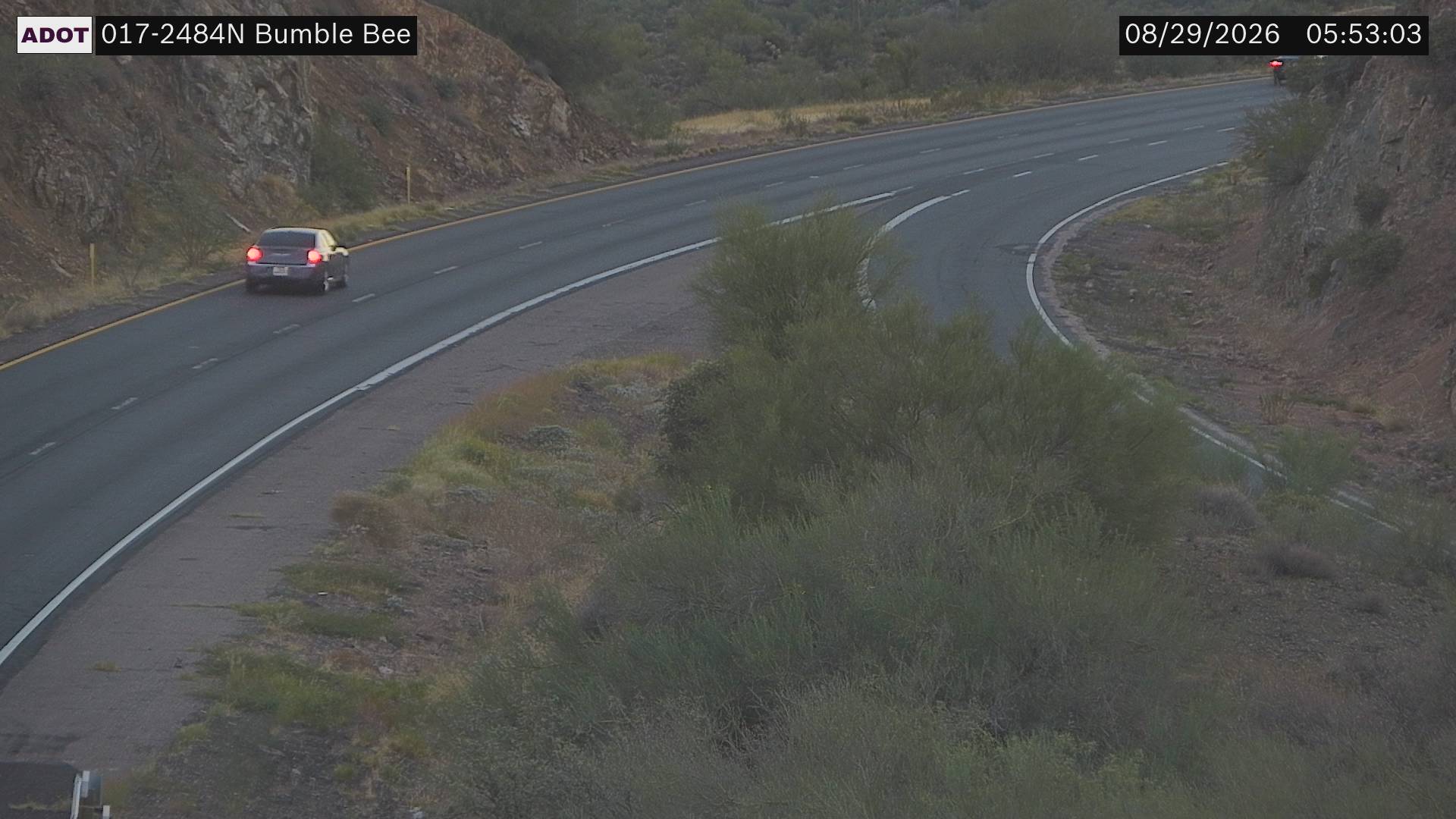 I-17 @Bumble Bee live camera view