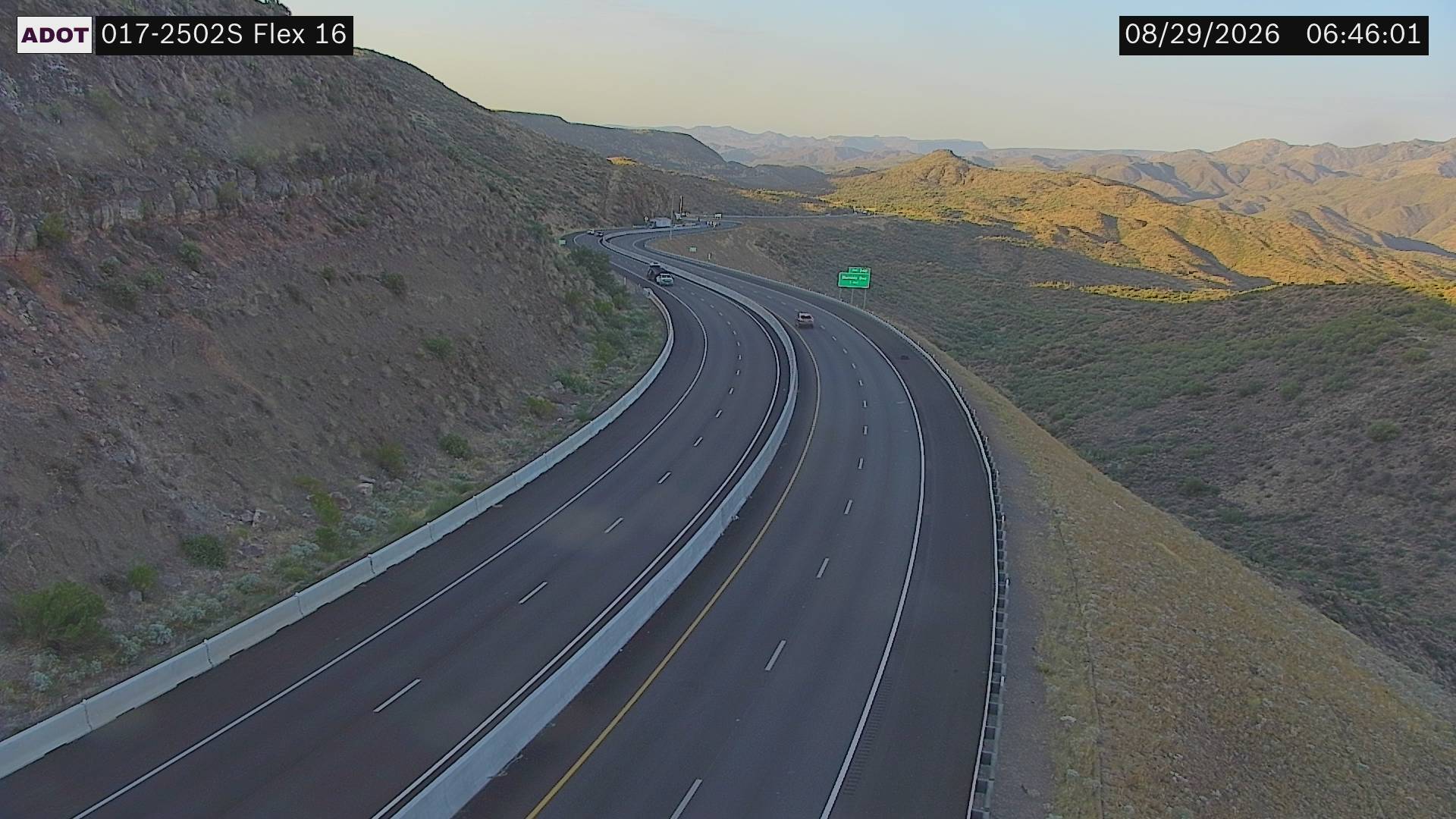 I-17 @Bumble Bee live camera view