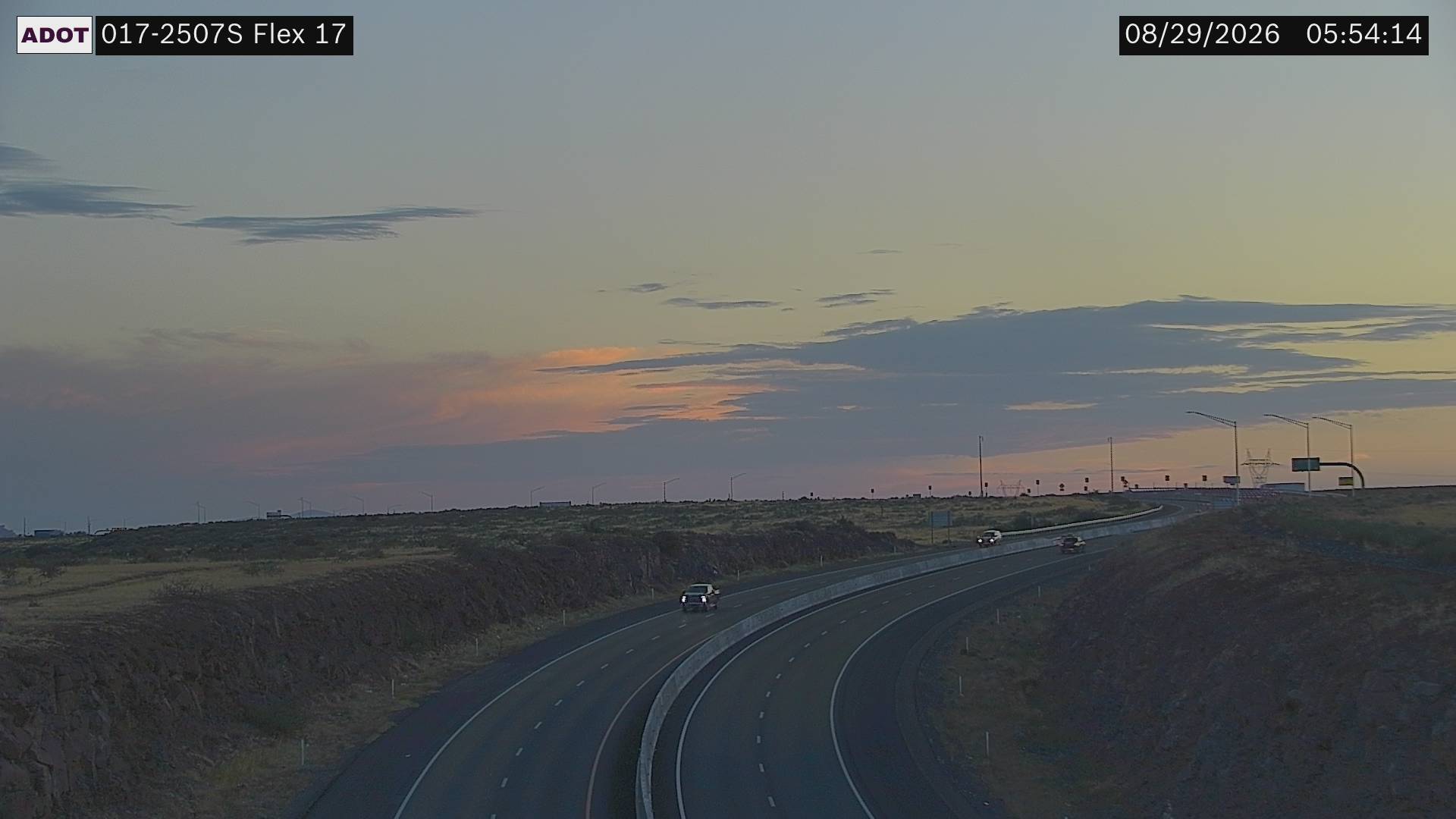 I-17 @Bumble Bee live camera view