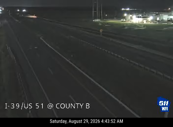 I-39/US 51 at County B live camera view