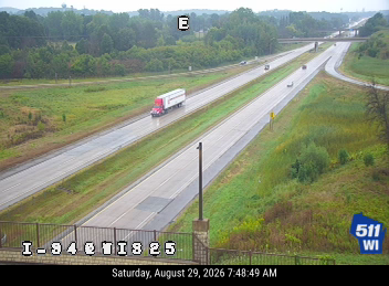 I-94 at WIS 25 live camera view