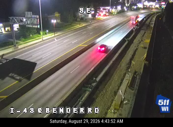 I-43 at Bender Rd live camera view