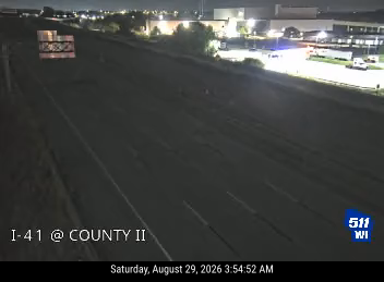 I-41 at County II live camera view