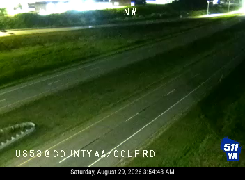 US 53 at Golf Rd live camera view
