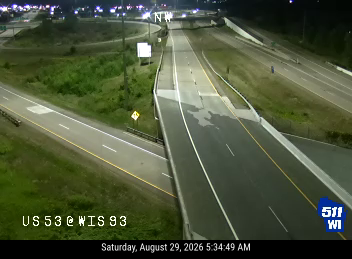 US 53 at WIS 93 live camera view