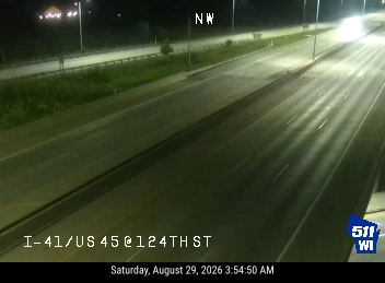 I-41/US 45 at 124th St live camera view